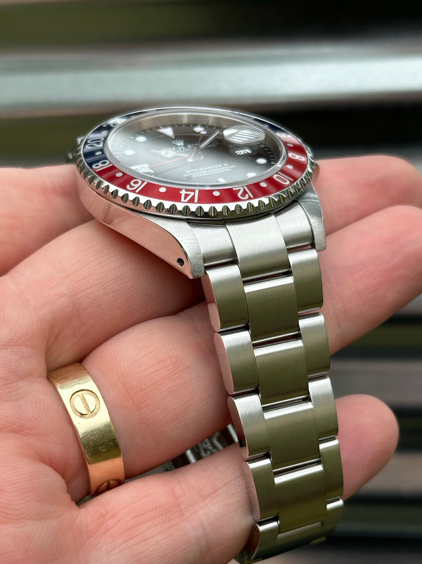 Rolex GMT Master II “Pepsi” 40mm Ref.16710 Box & Paper