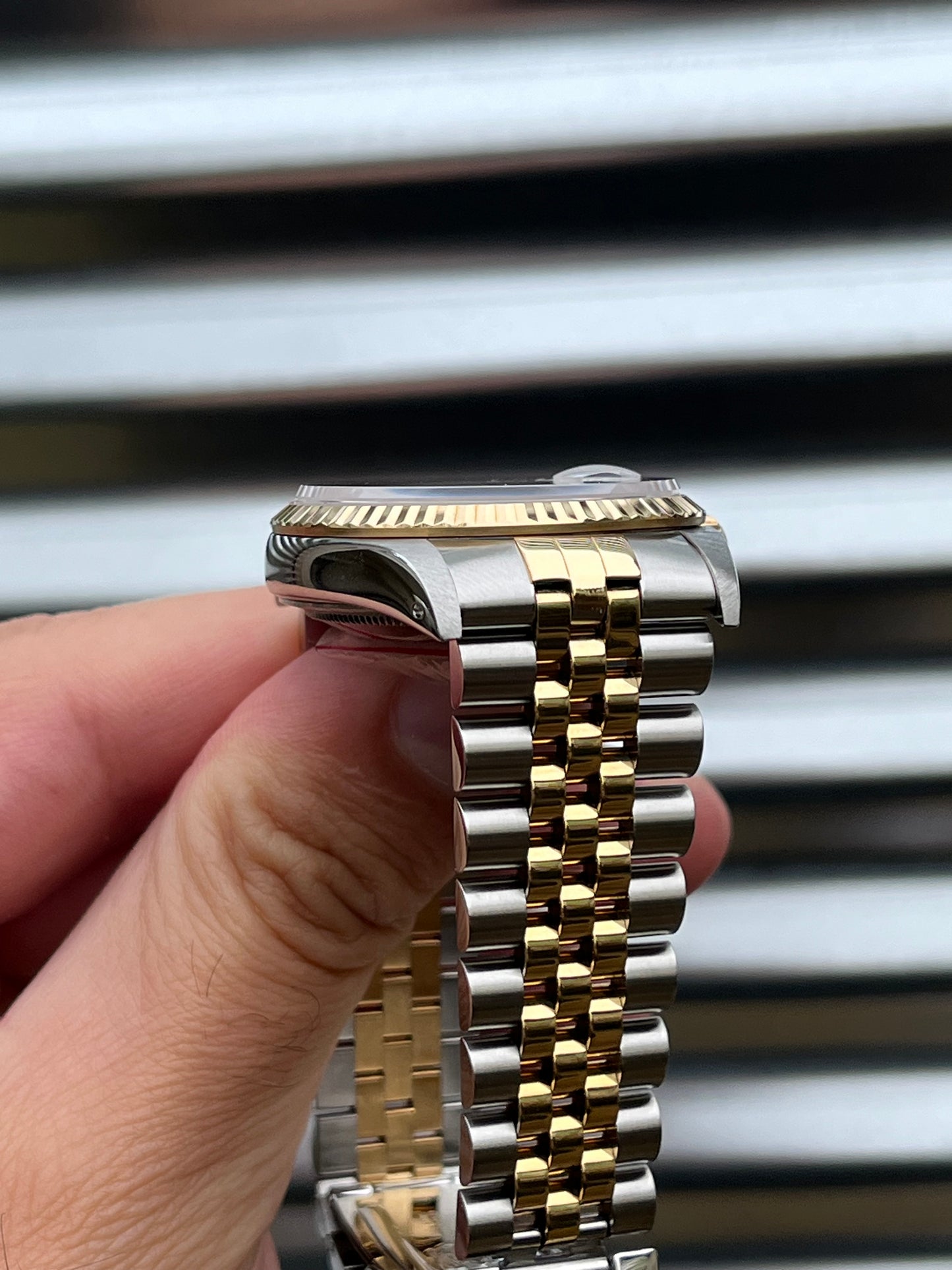 Rolex Datejust 36mm White Roman Dial Ref.16233 Box & Papers