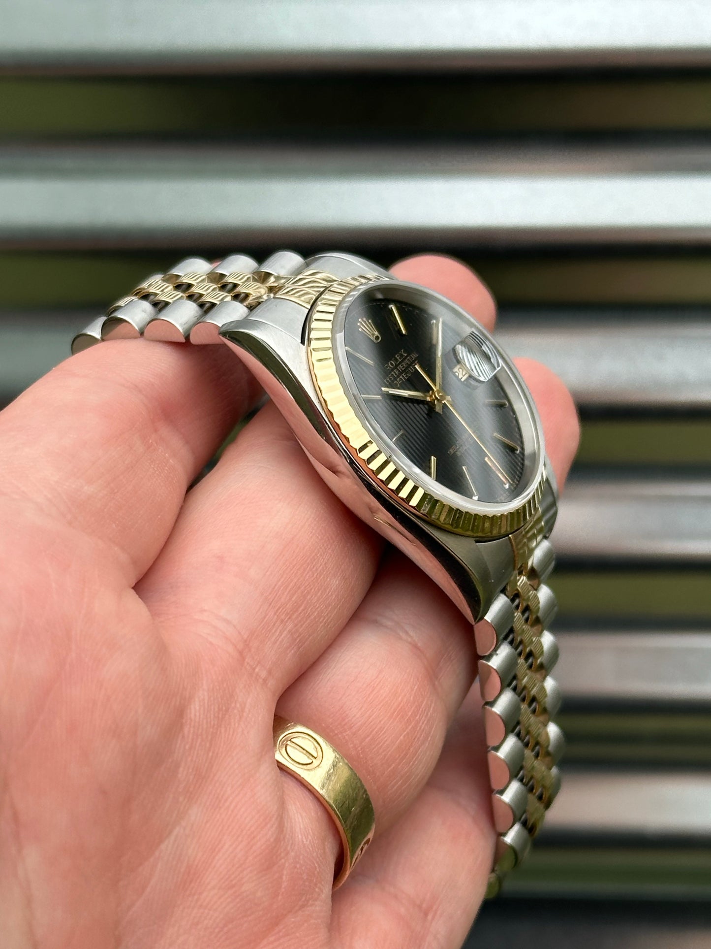 Rolex Datejust 36mm Ref.16233 “Tapestry Dial” Box & Papers