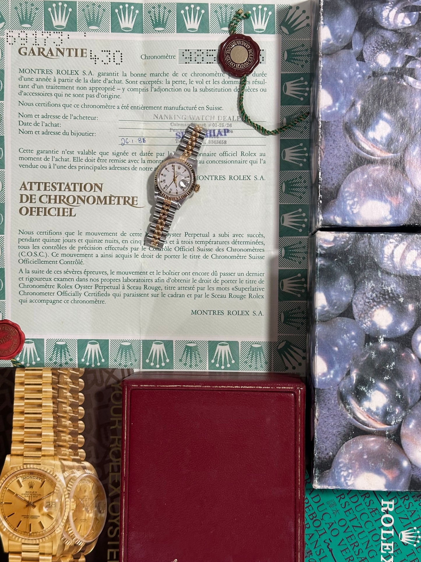 Rolex Ladies Datejust 26mm Ref.69173 Box & Papers