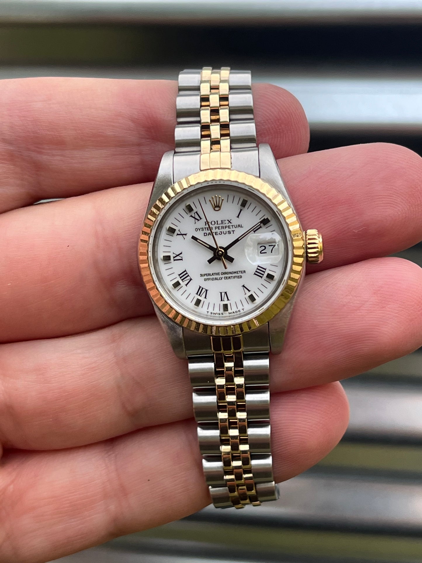 Rolex Ladies Datejust 26mm Ref.69173 Box & Papers