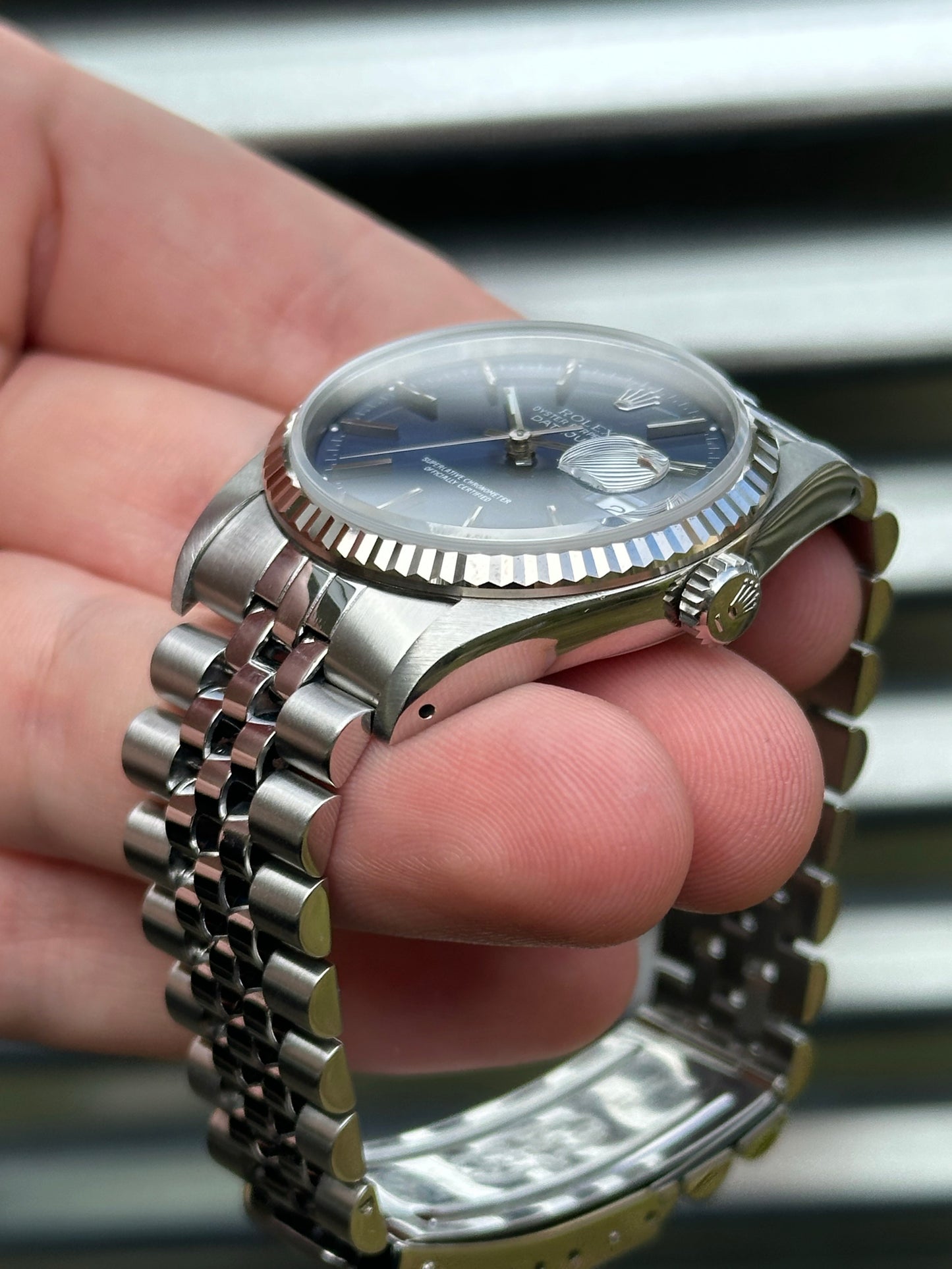 Rolex Datejust 36mm Ref.16234 “Blue Dial” Watch Only