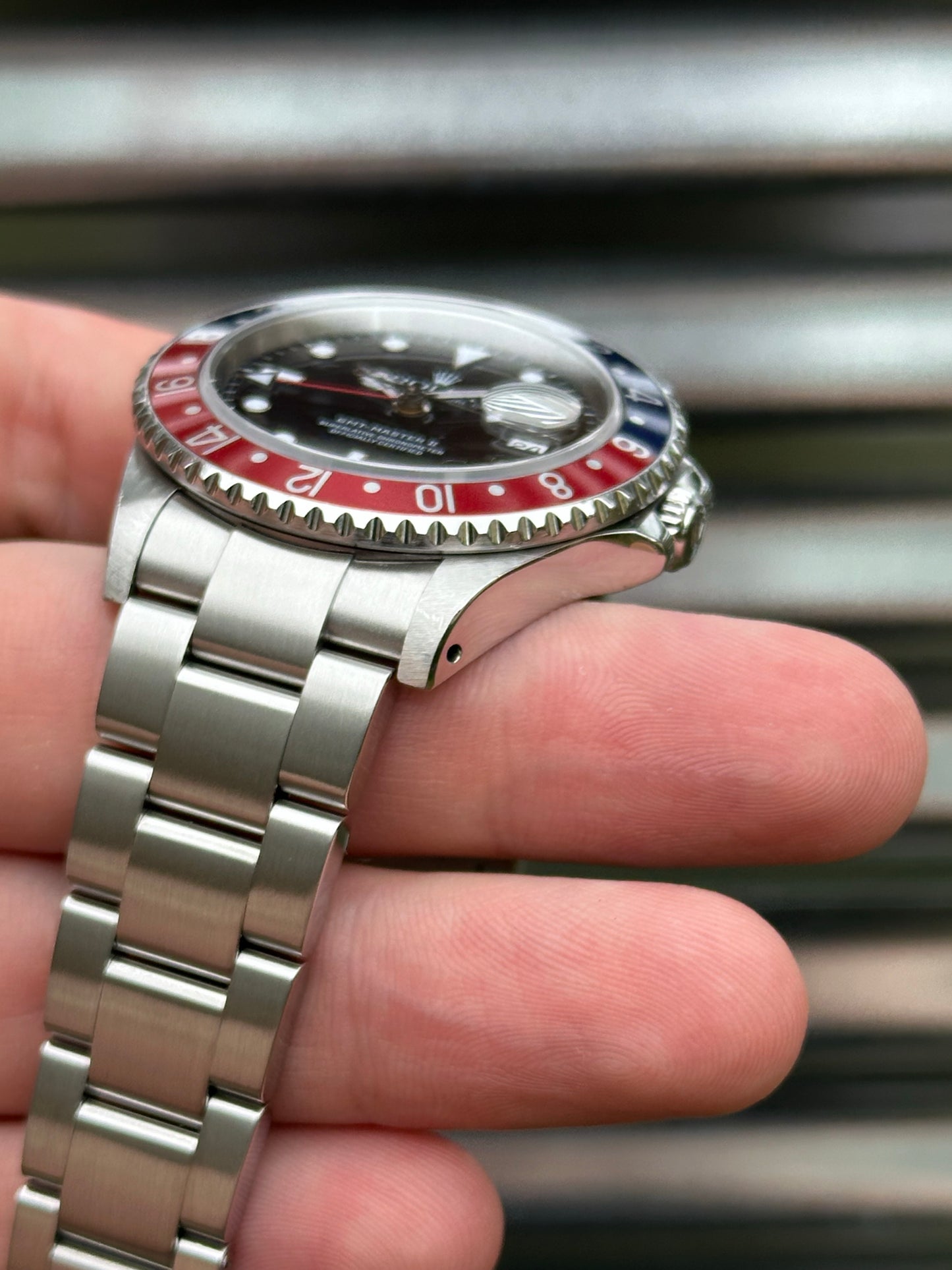 Rolex GMT Master II “Pepsi” 40mm Ref.16710 Box & Paper