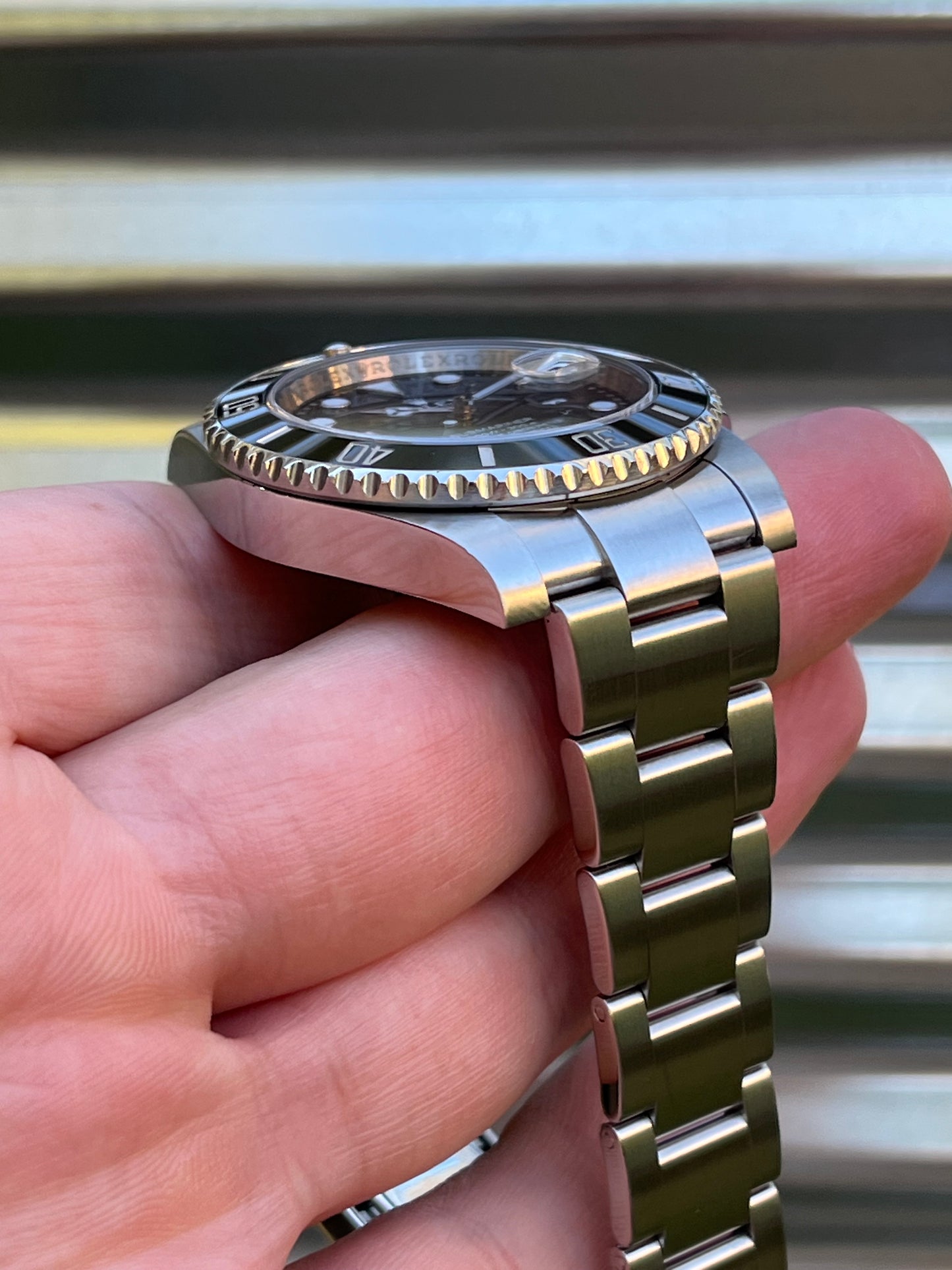 Rolex Submariner Date 40mm Ref.116610LN Watch w/Card & Rolex Service Card