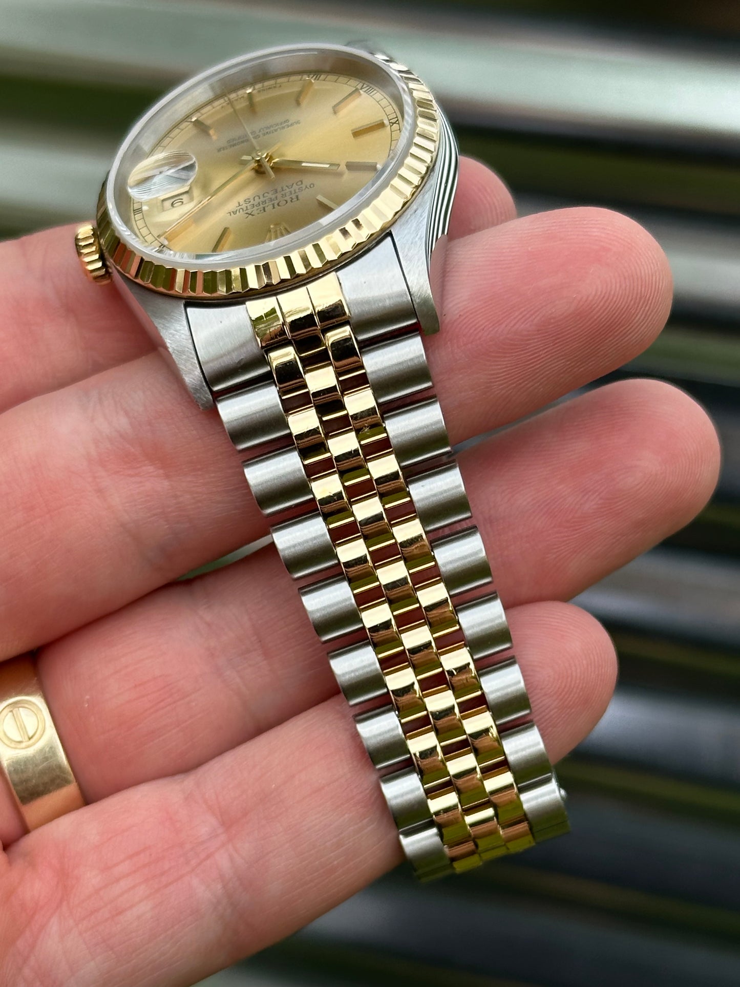 Rolex Datejust 36mm Ref.16233 “Champagne Dial” Box & Papers