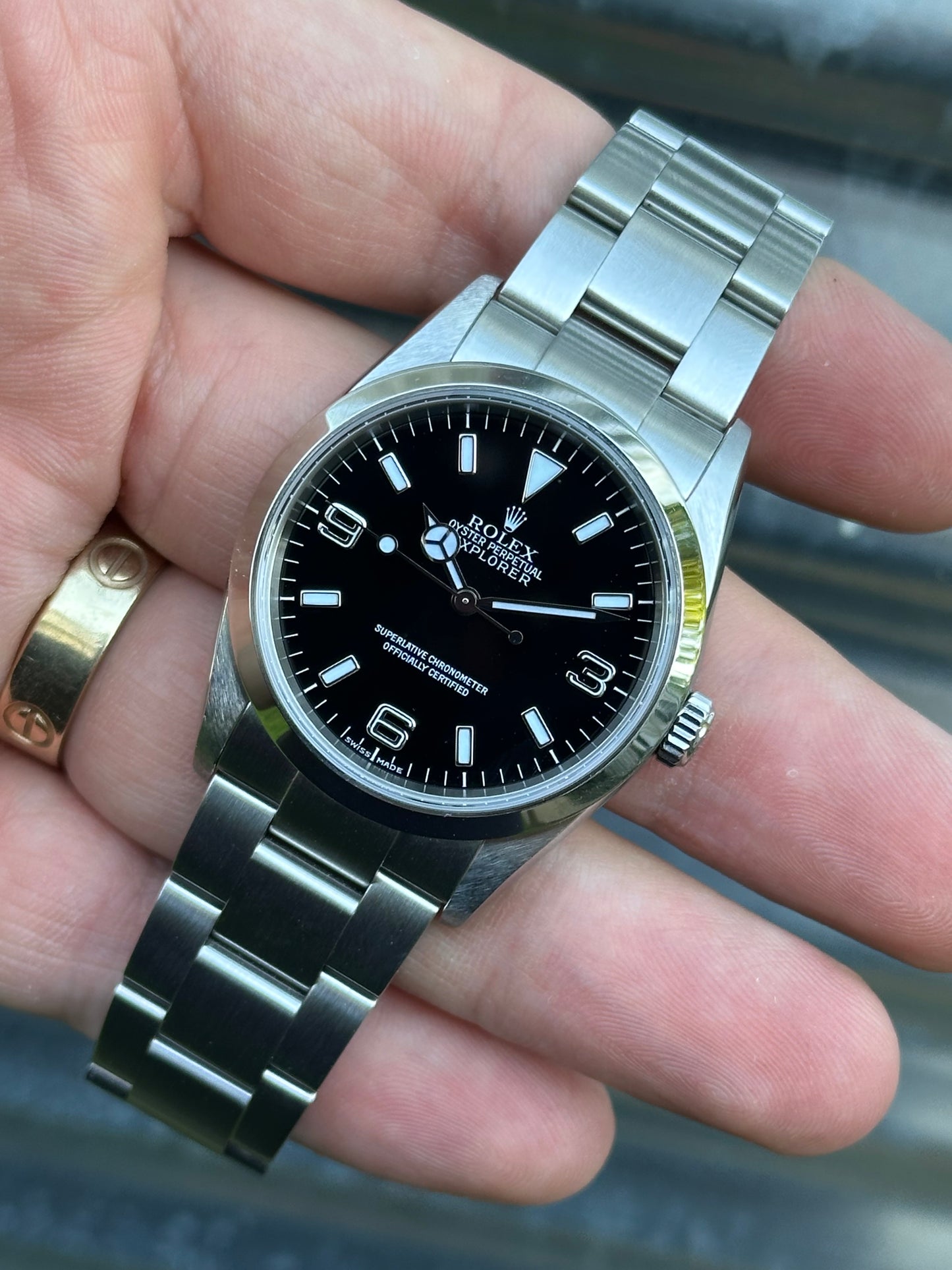 Rolex Explorer 36mm Ref.114270 Box & Papers