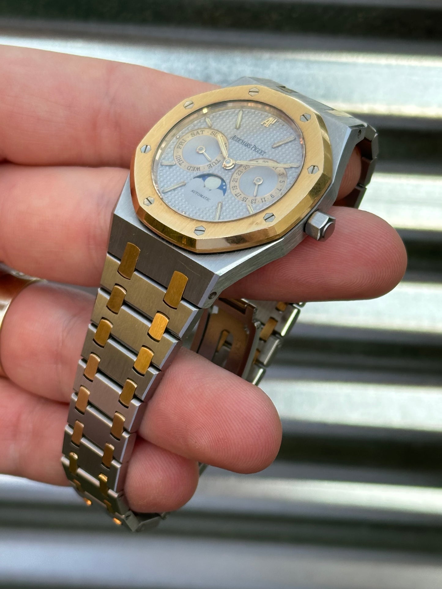 Audemars Piguet Royal Oak Day-Date Moonphase “Owl” 36mm Ref.25594SA Box/Papers