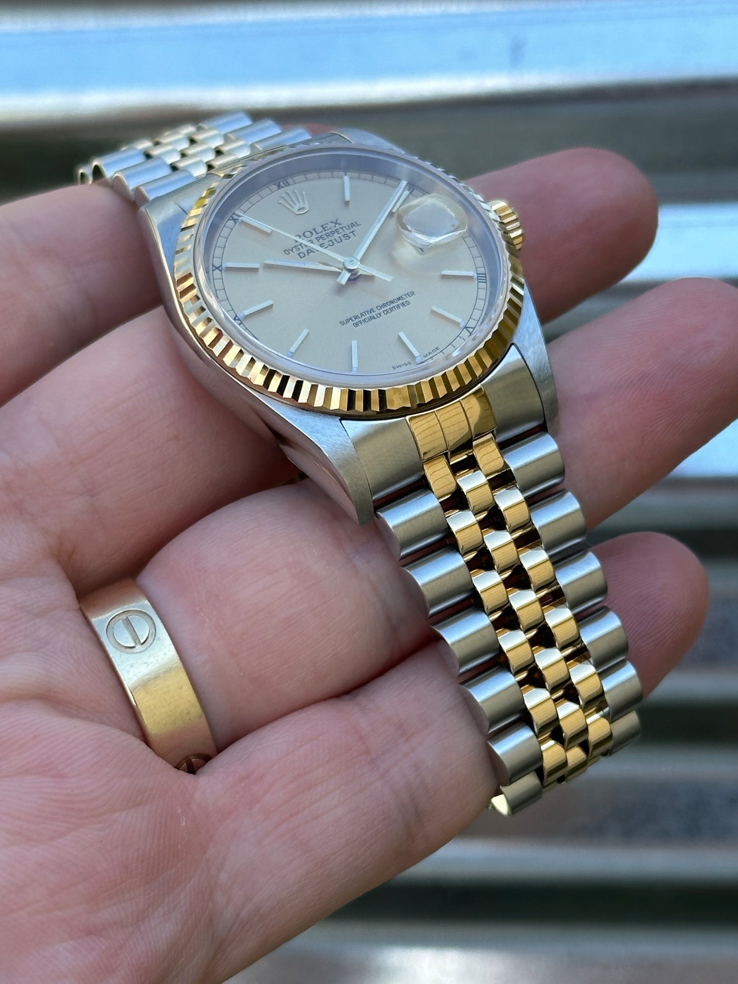 Rolex Datejust 36mm Ref.16233 Box & Papers