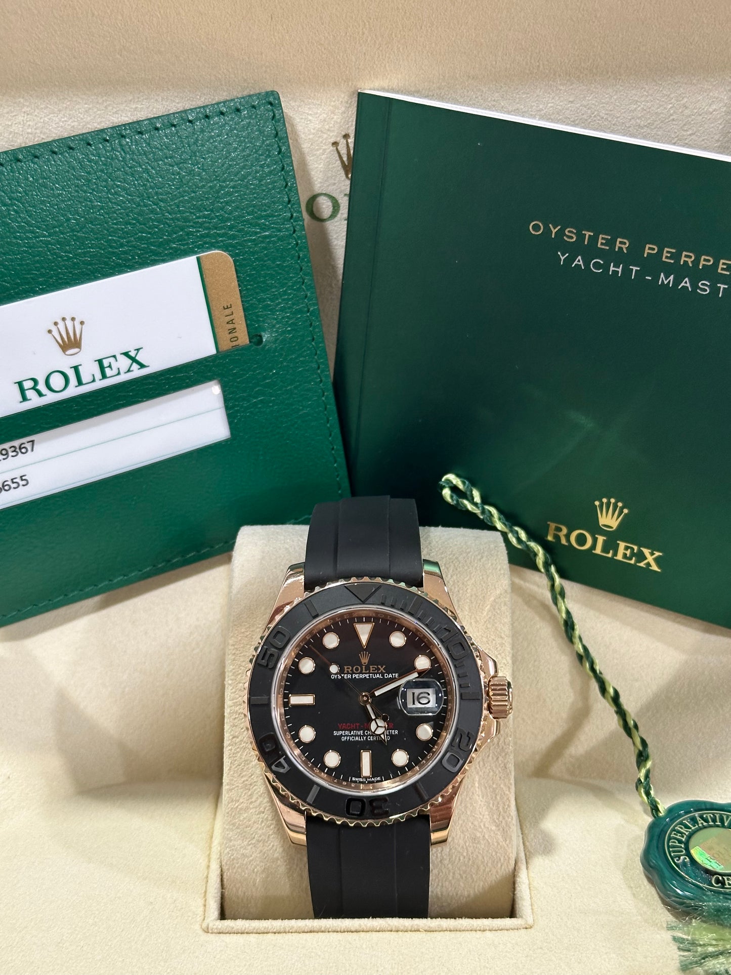 Rolex Yacht-Master Ref:116655 Box & Card from 2015