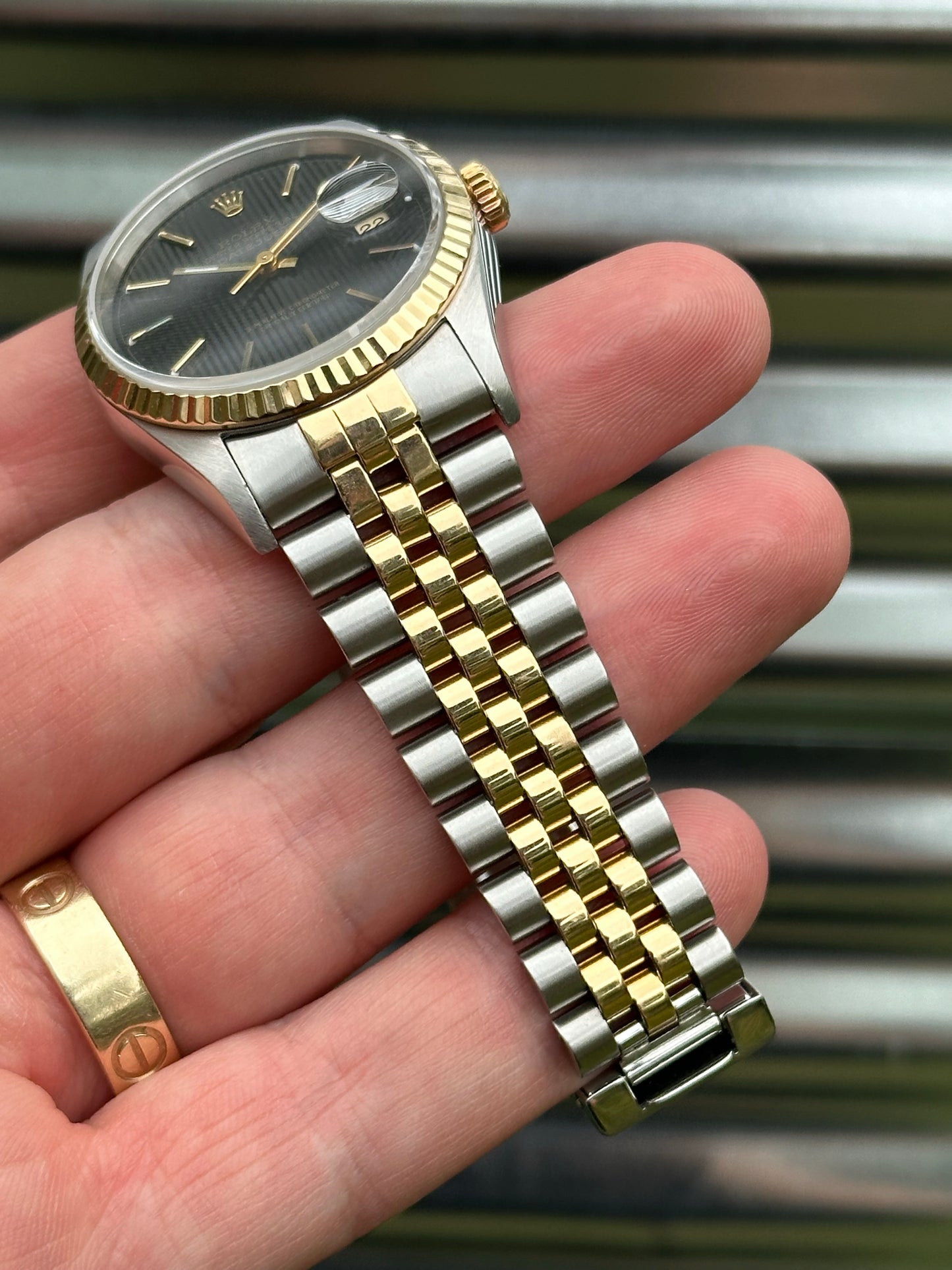 Rolex Datejust 36mm Ref.16233 “Tapestry Dial” Box & Papers