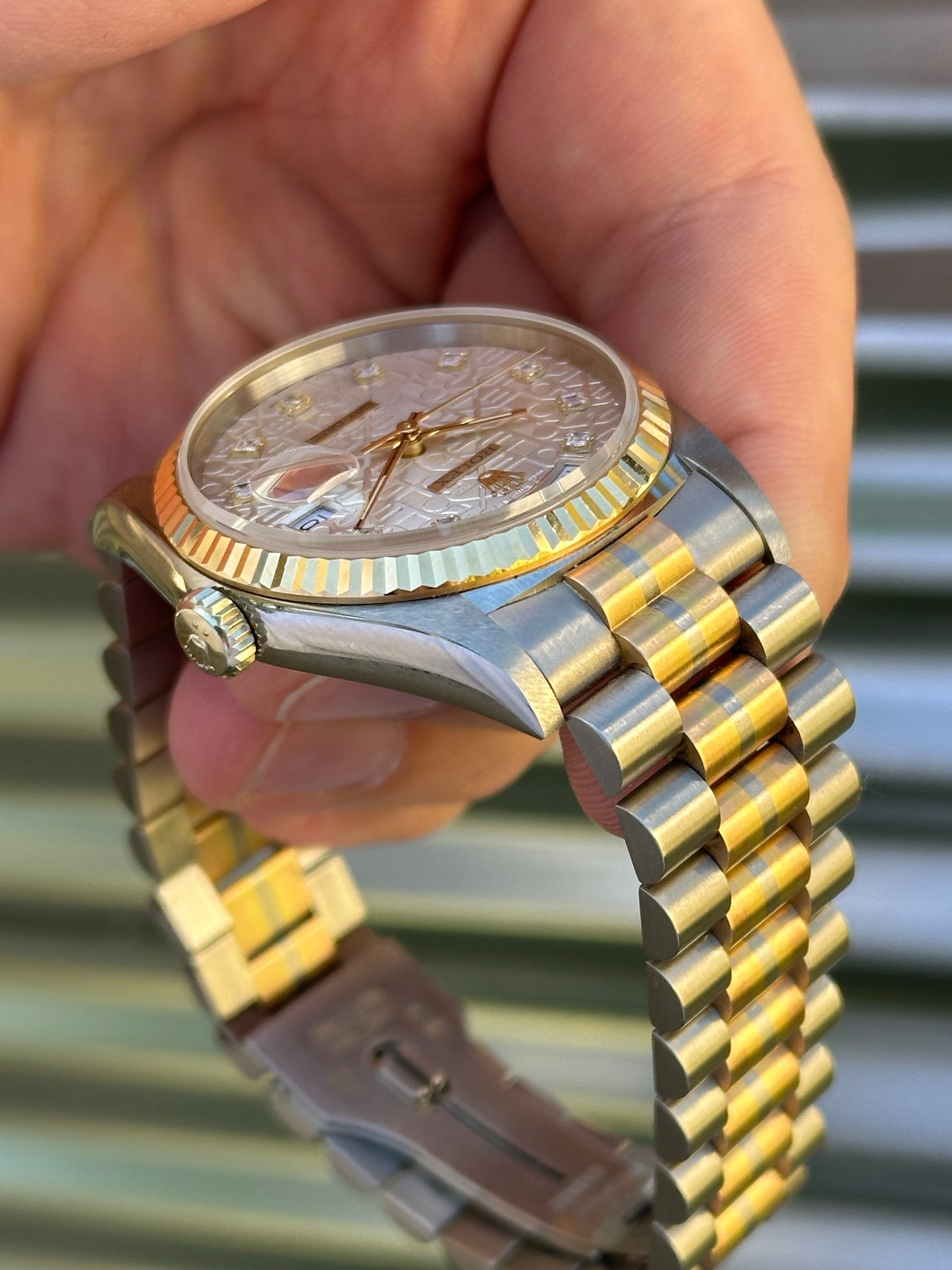 Rolex Day-Date “Tridor” 36mm Ref.18239 “Anniversary Diamond Dial”