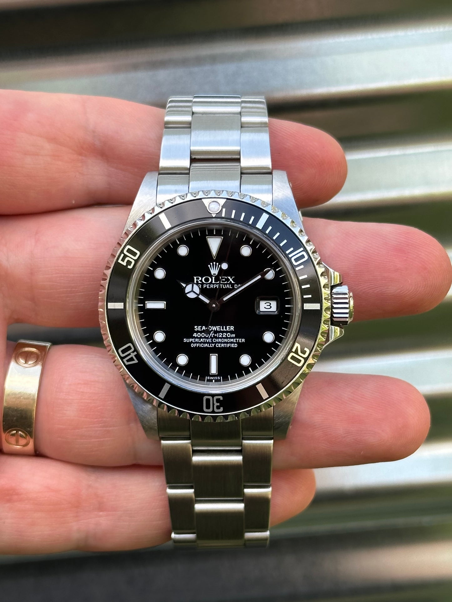 Rolex Sea-Dweller 40mm Ref.16600 Box & Papers