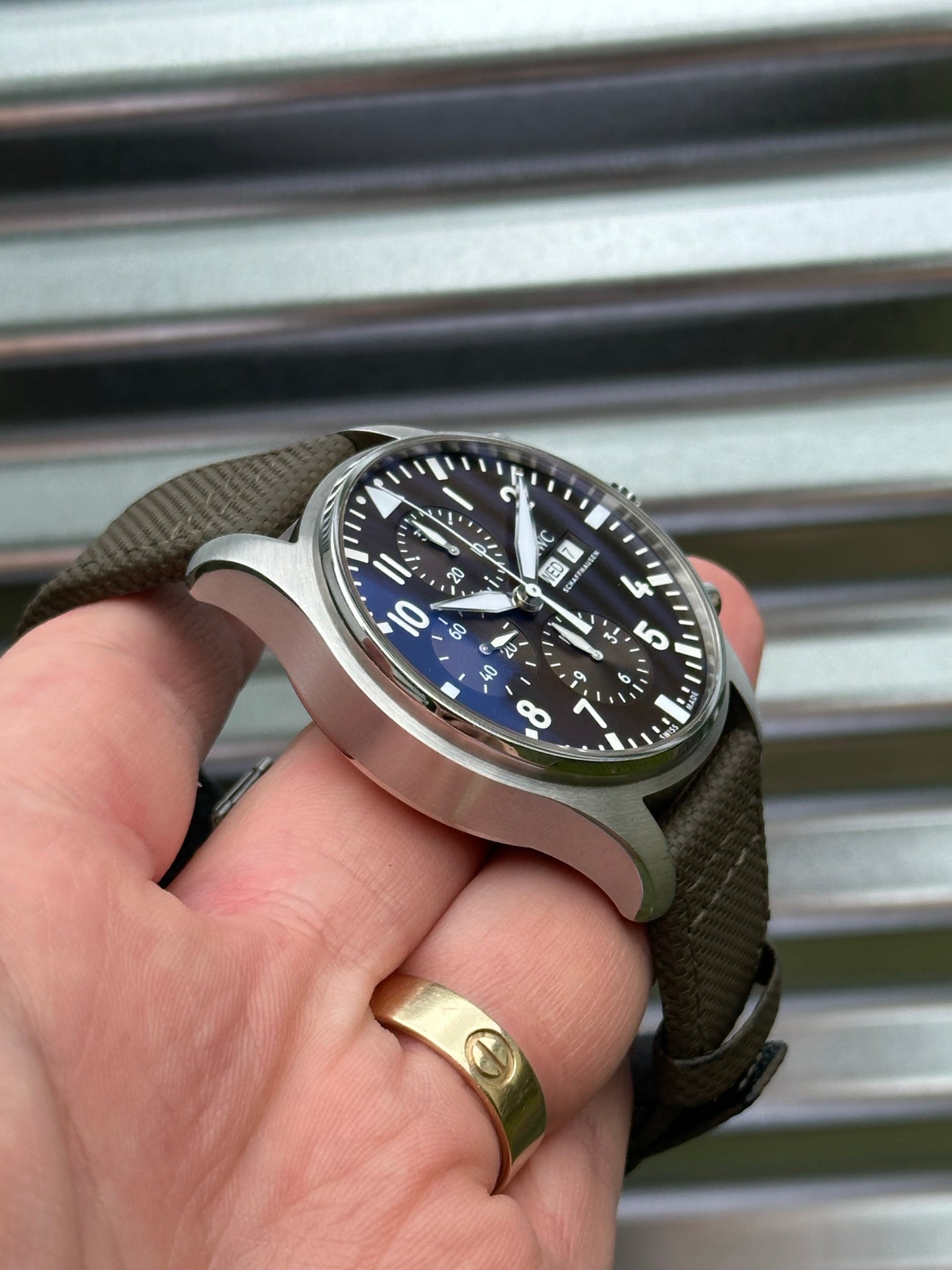 IWC Pilot’s Watch Chronograph 43mm Ref.IW377713 Box & Card