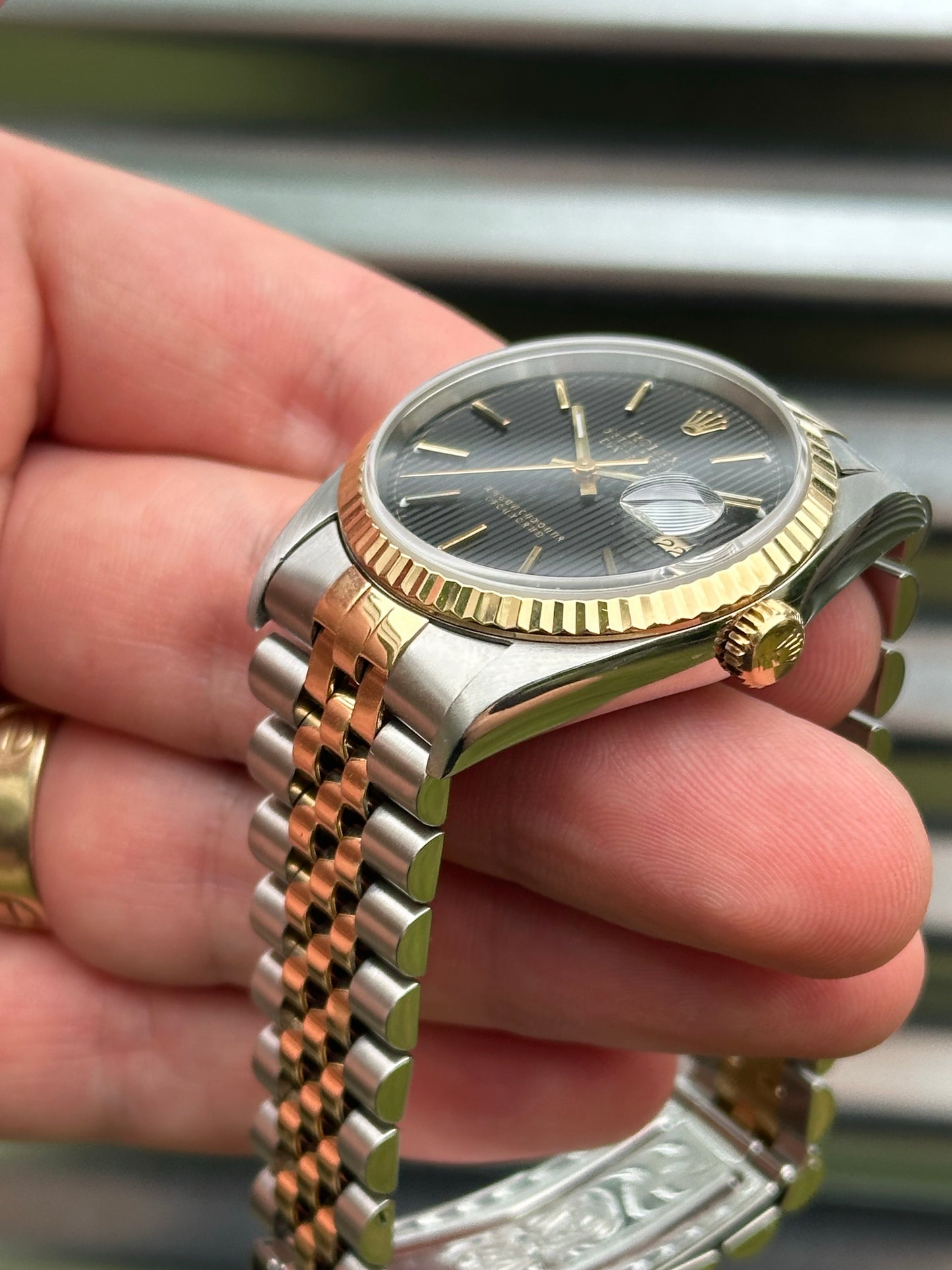 Rolex Datejust 36mm Ref.16233 “Tapestry Dial” Box & Papers