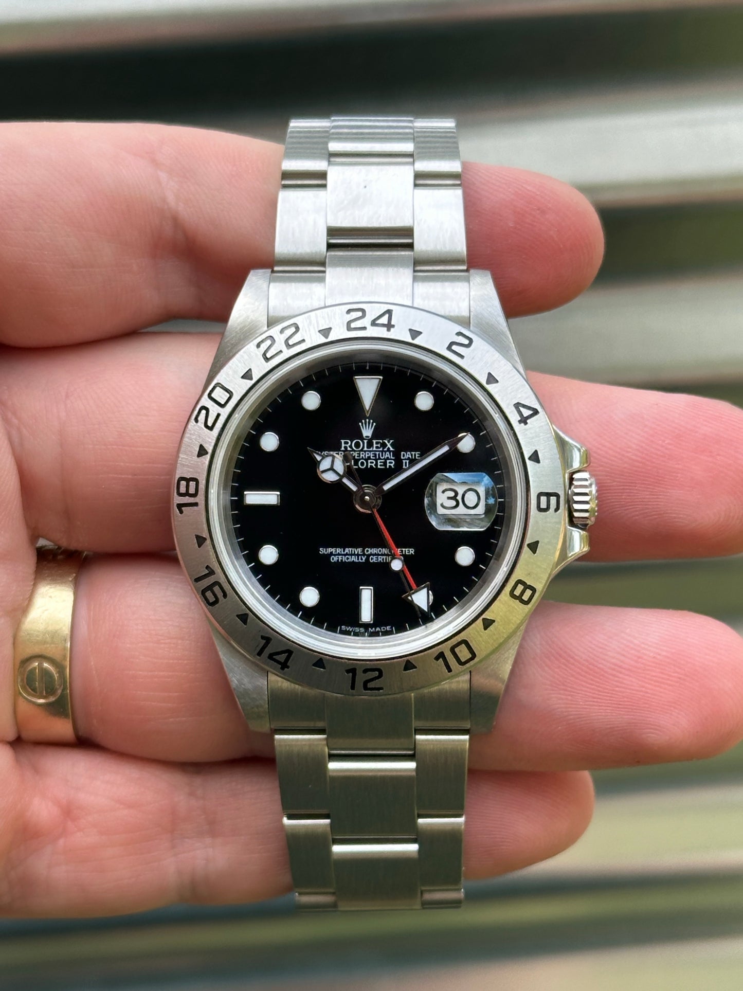 Rolex Explorer II 40mm Ref.16570 Box & Papers