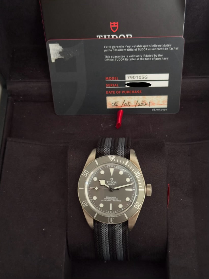 Tudor Black-Bay 58 Ref.79010SG Box & Card