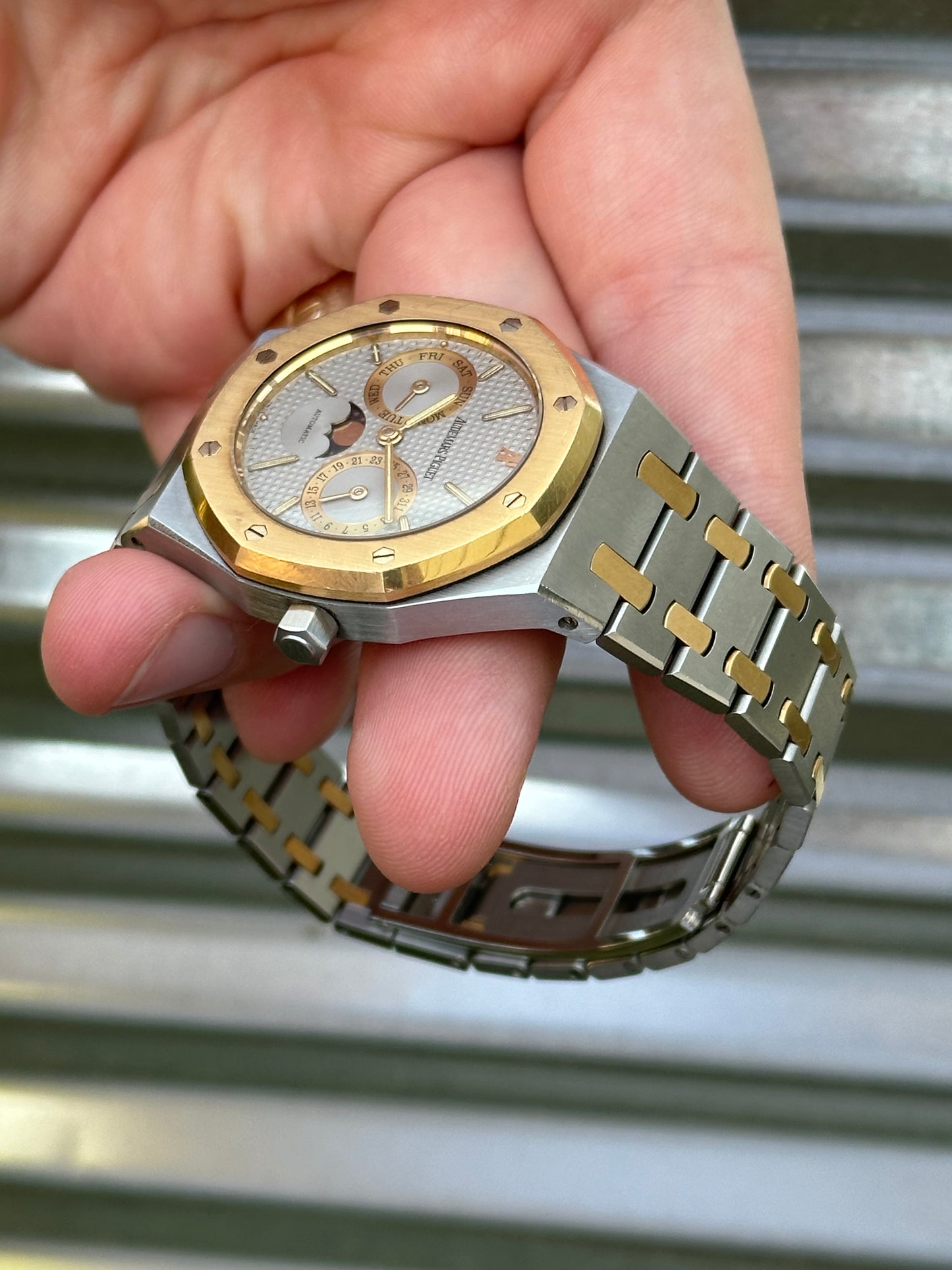 Audemars Piguet Royal Oak Day-Date Moonphase “Owl” 36mm Ref.25594SA Box/Papers