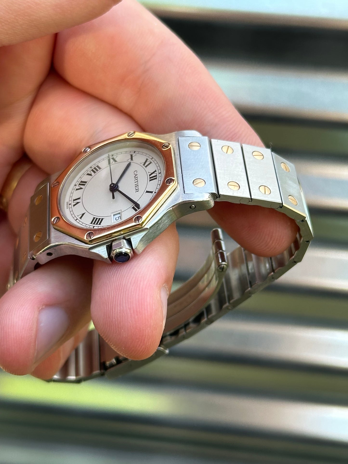 Cartier Santos Octagon Ref.187902 Quartz Box & Papers