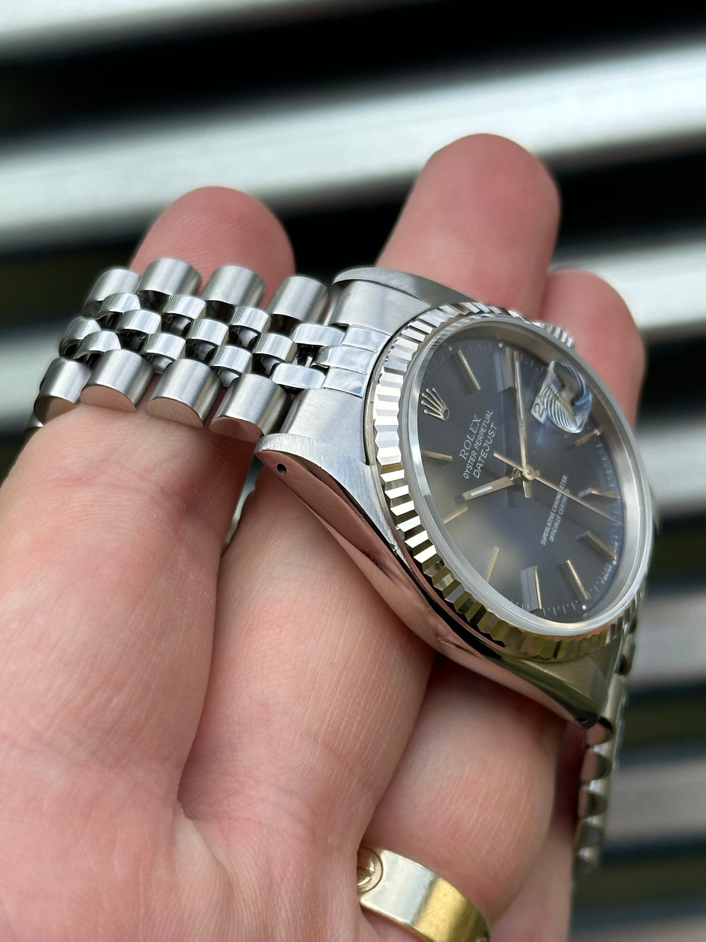 Rolex Datejust 36mm Ref.16234 “Blue Dial” Watch Only