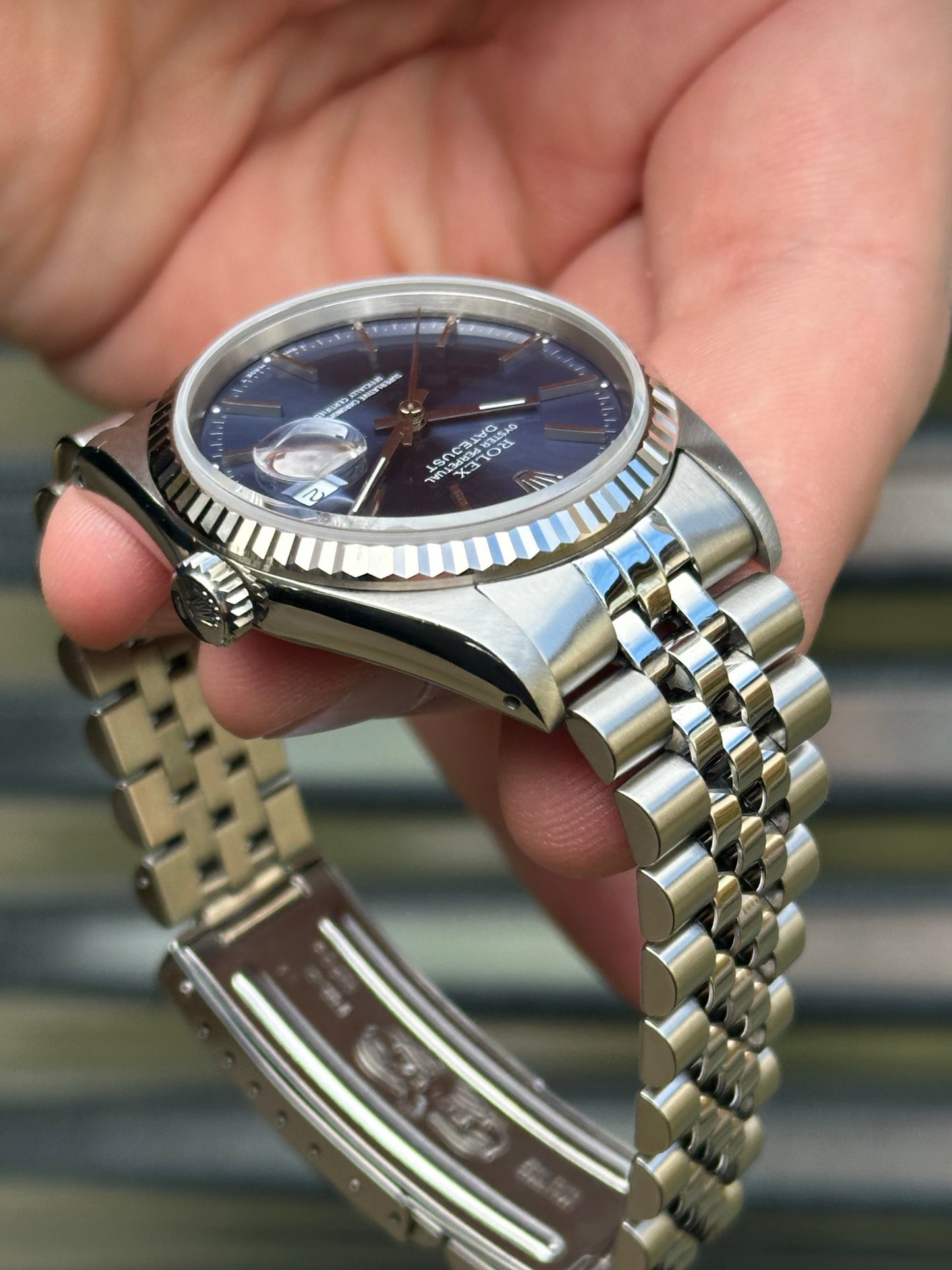 Rolex Datejust 36mm Ref.16234 “Blue Dial” Watch Only