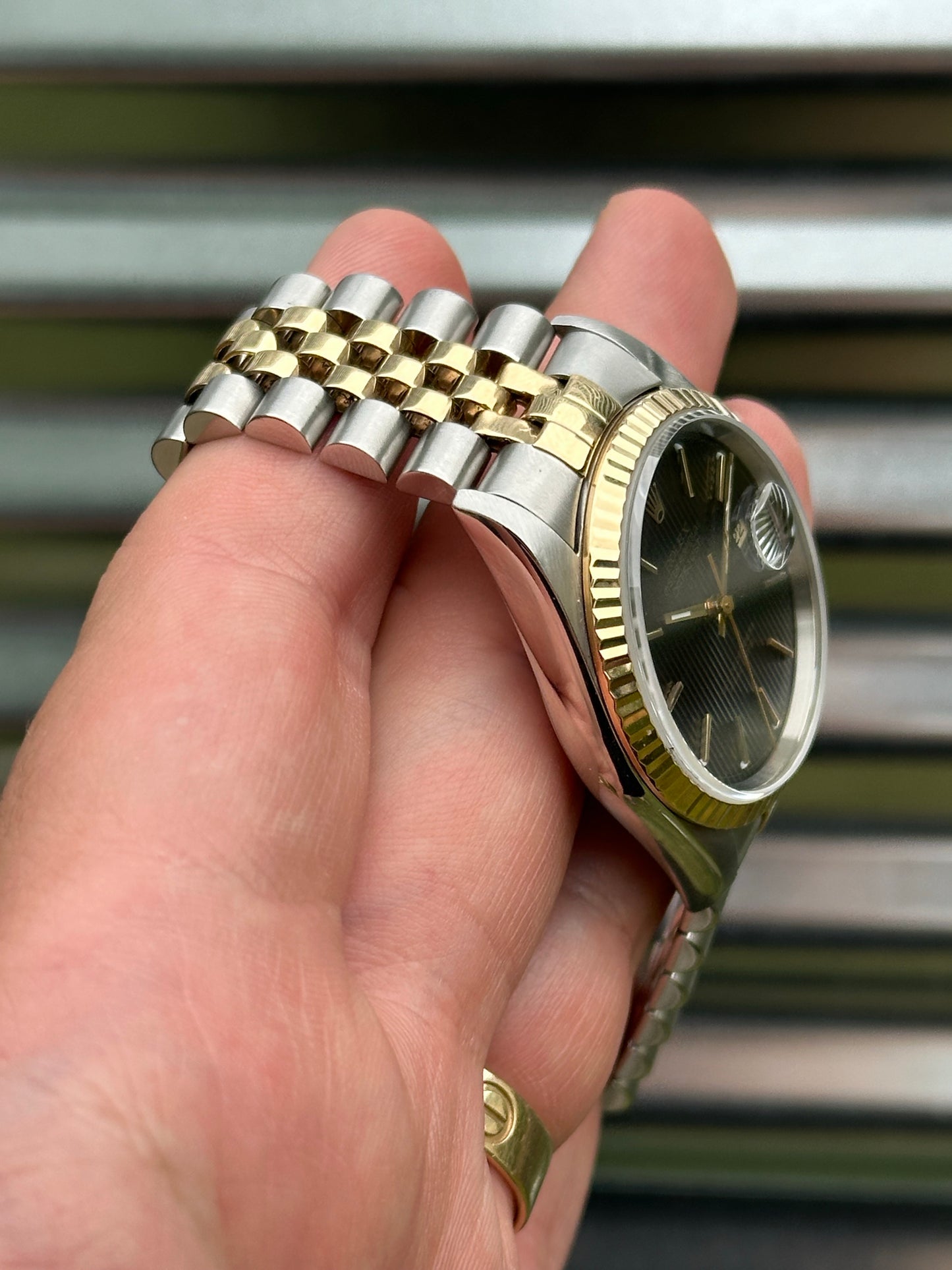 Rolex Datejust 36mm Ref.16233 “Tapestry Dial” Box & Papers