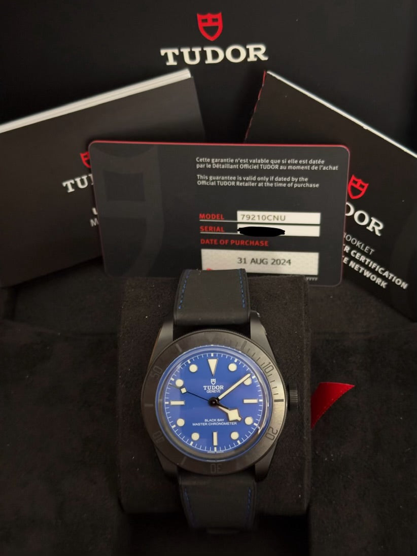 Tudor Black-Bay 41mm Ref.79210CNU Box & Card
