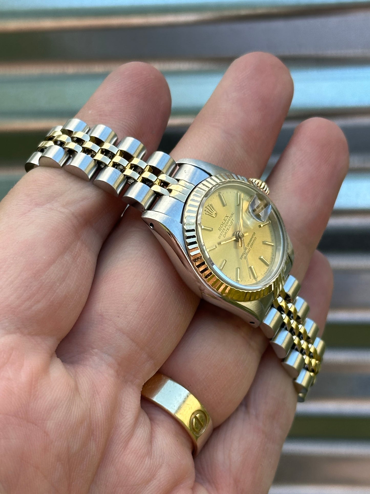 Rolex Ladies Datejust 26mm Ref.69173 Box & Papers
