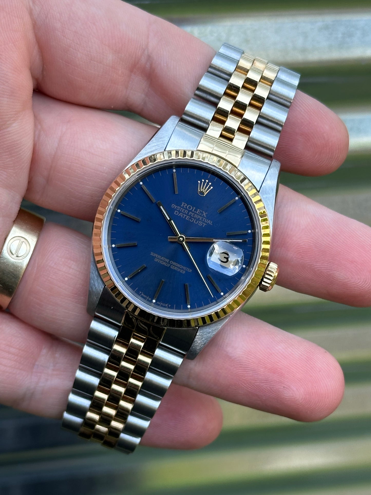 Rolex Datejust 36mm Ref.16233 Box & Papers