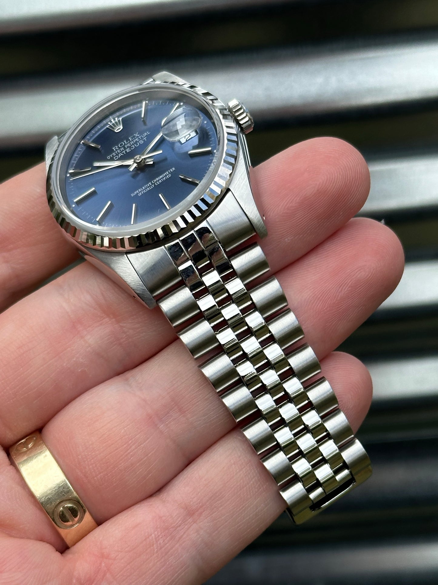Rolex Datejust 36mm Ref.16234 “Blue Dial” Watch Only