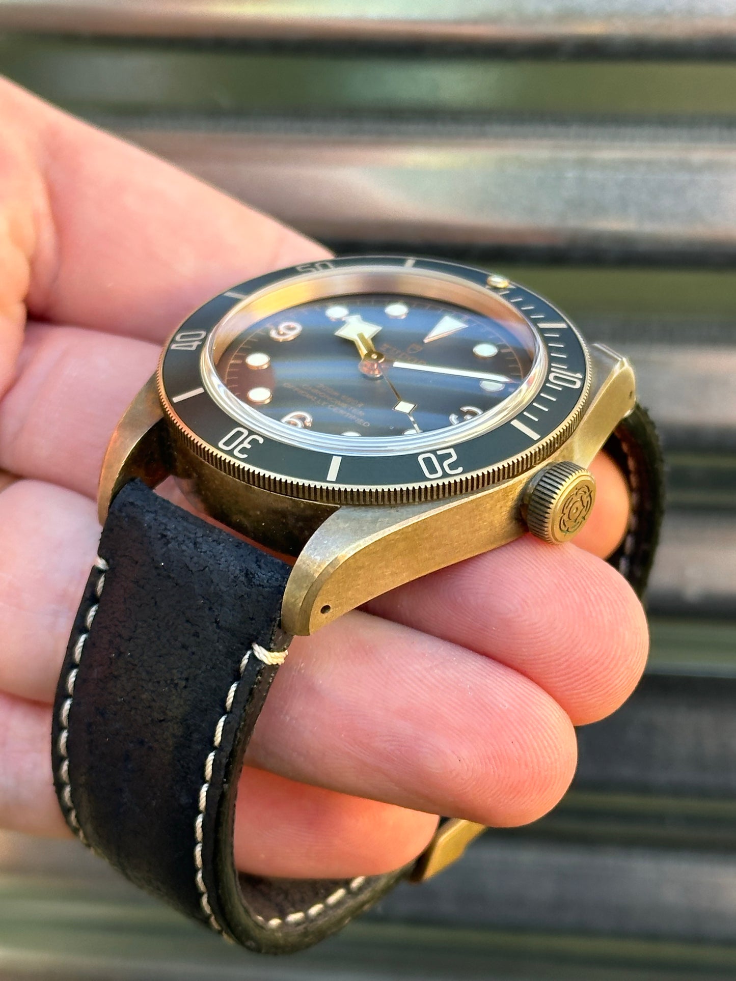 Tudor Black-Bay Bronze 43mm Ref.79250BA Box & Card