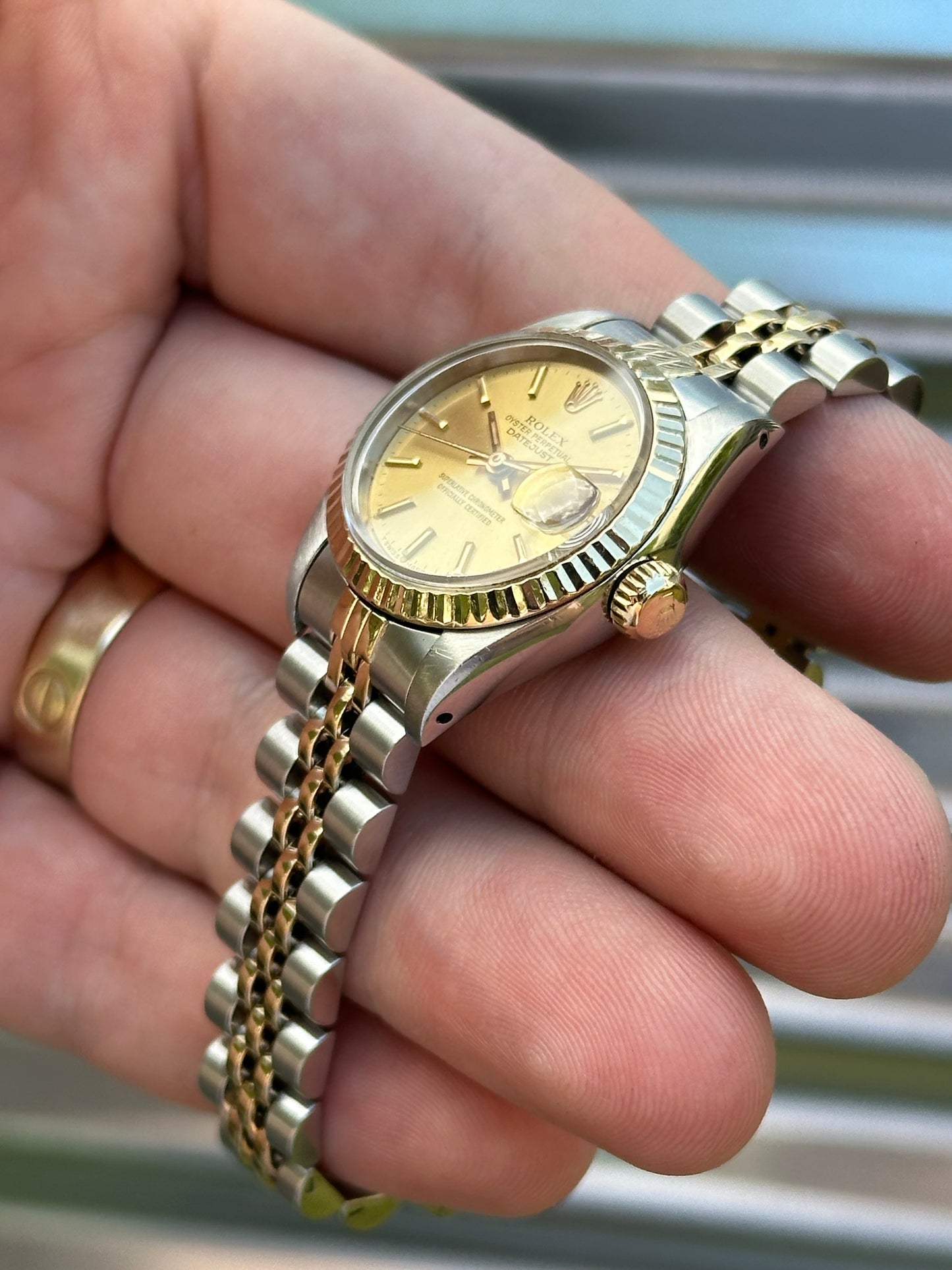 Rolex Ladies Datejust 26mm Ref.69173 Box & Papers