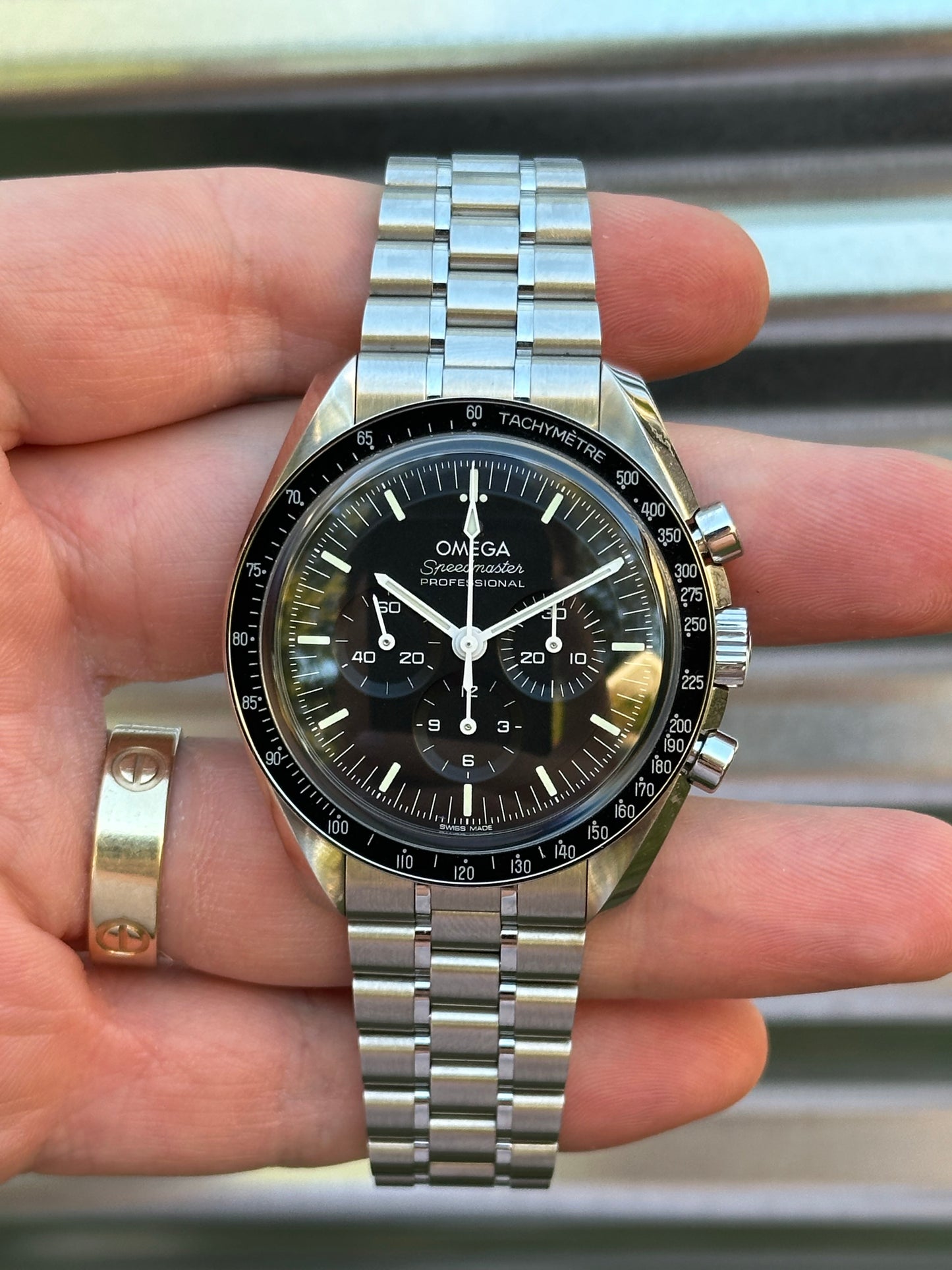 Omega Speedmaster 42mm Ref#310.30.42.50.01.002 Box & Cards