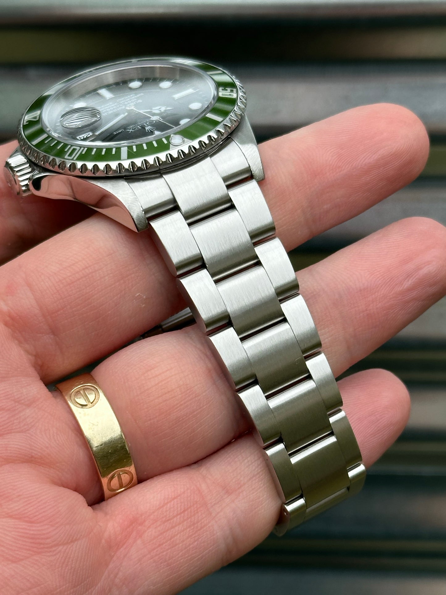 Rolex Submariner Date “Kermit” 40mmm Ref.16610LV Box & Card
