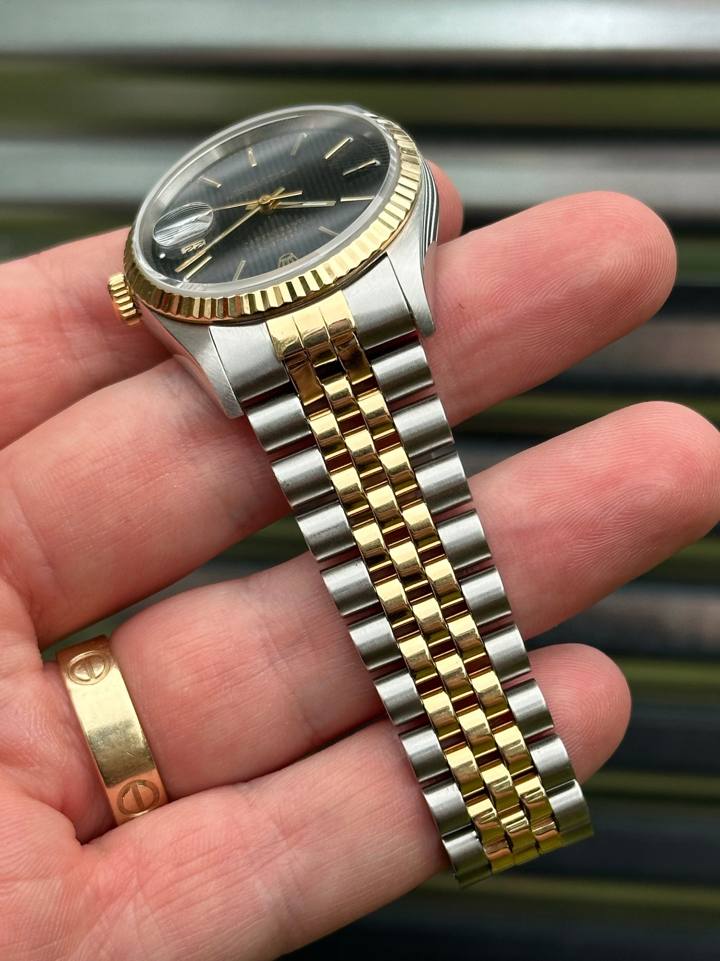 Rolex Datejust 36mm Ref.16233 “Tapestry Dial” Box & Papers