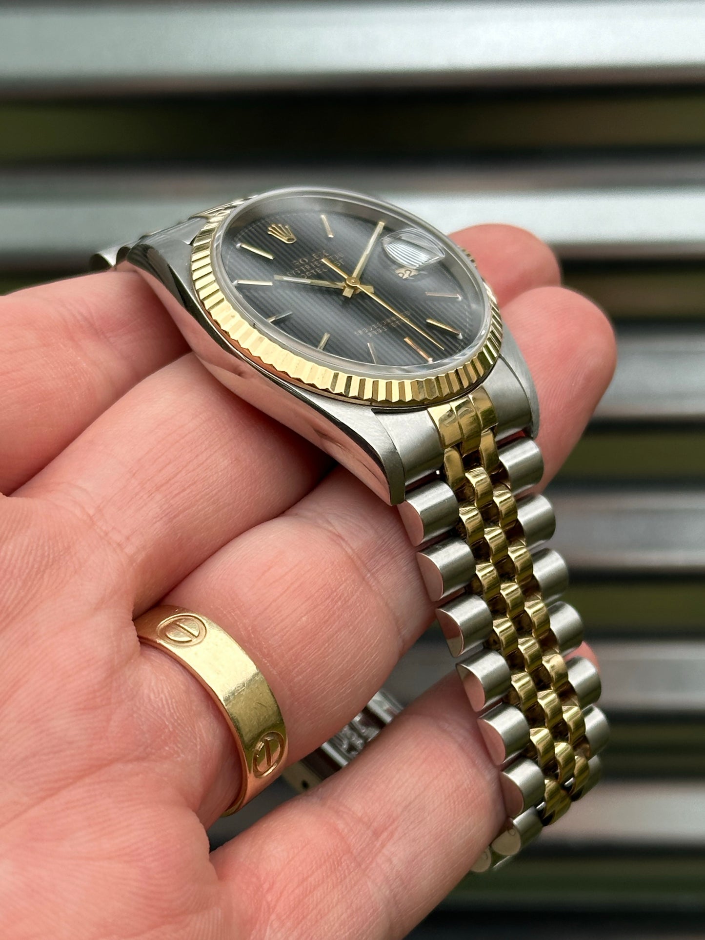 Rolex Datejust 36mm Ref.16233 “Tapestry Dial” Box & Papers