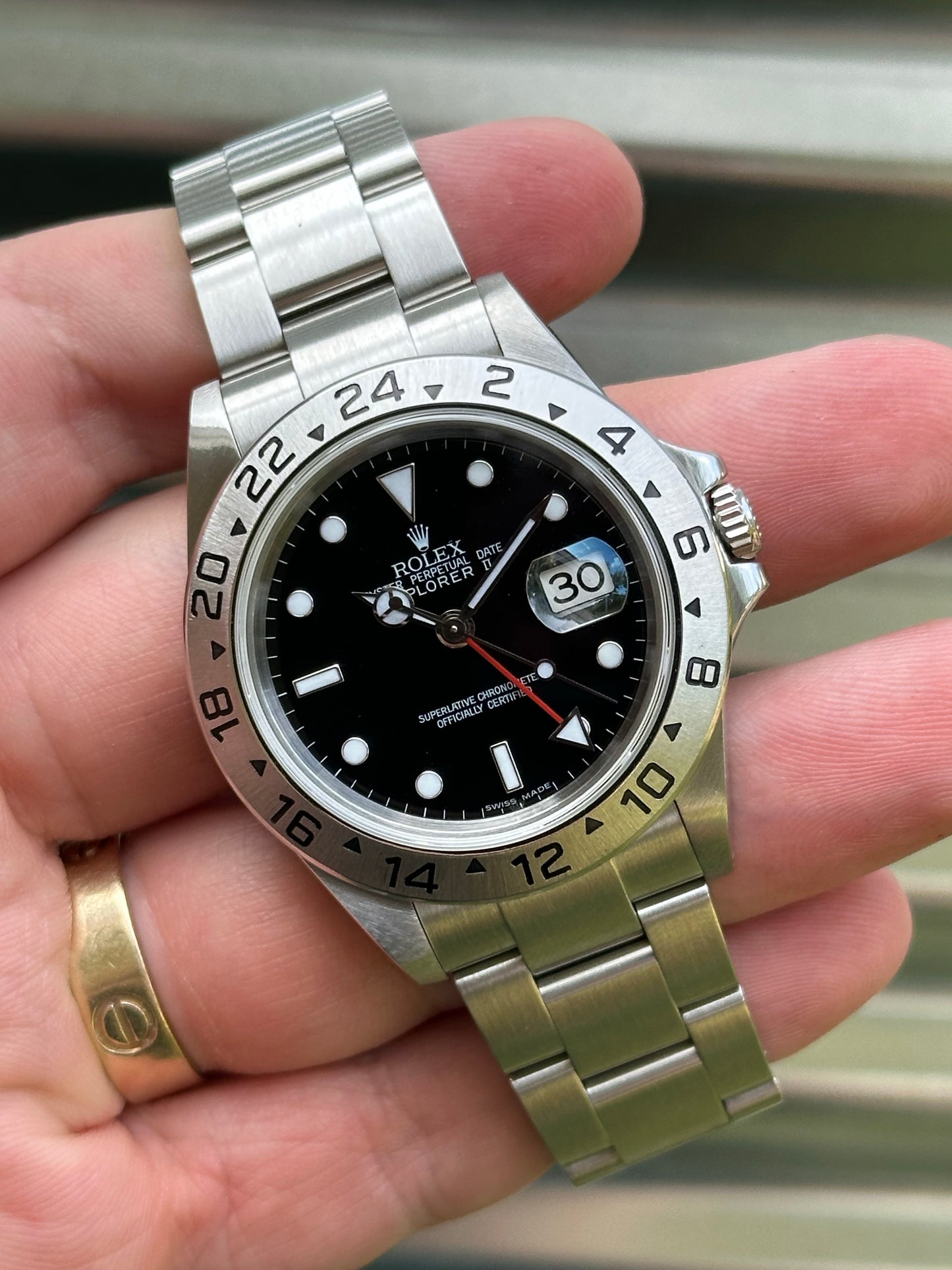 Rolex Explorer II 40mm Ref.16570 Box & Papers