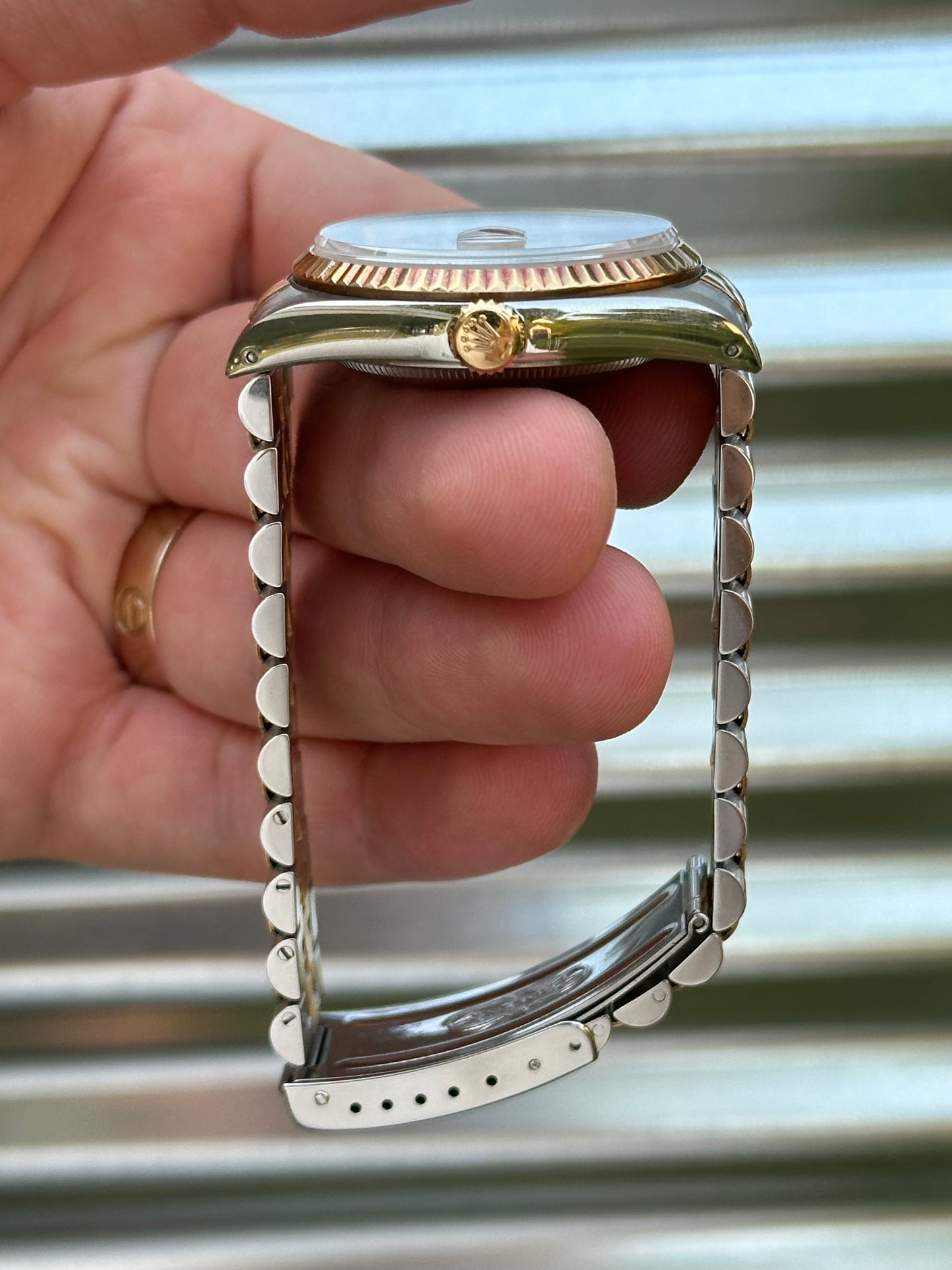 Rolex Datejust 36mm Ref.16233 “White Roman Dial” Box & Papers