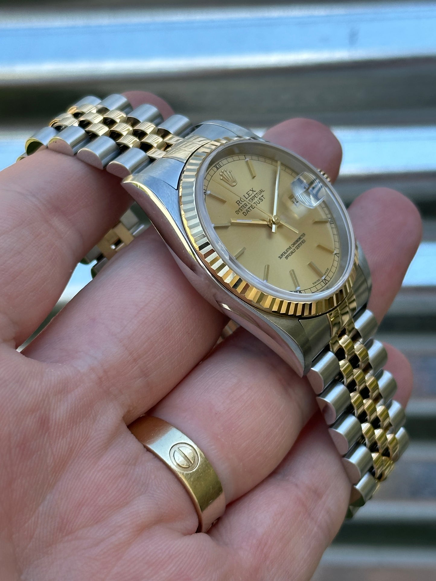 Rolex Datejust 36mm Ref.16233 Box & Papers