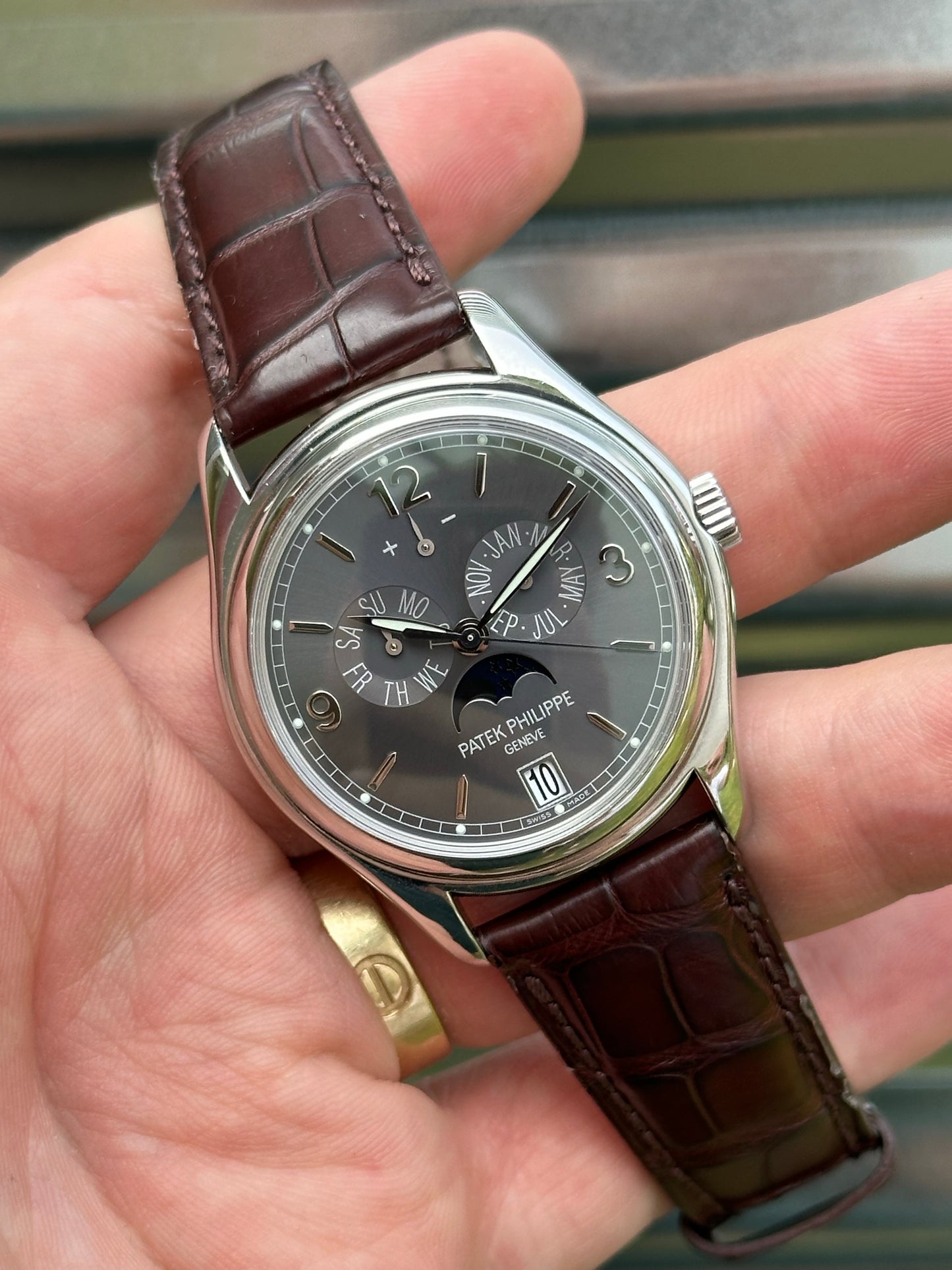 Patek Philippe Annual Calendar Moonphase 39mm Ref.5146G Watch Only