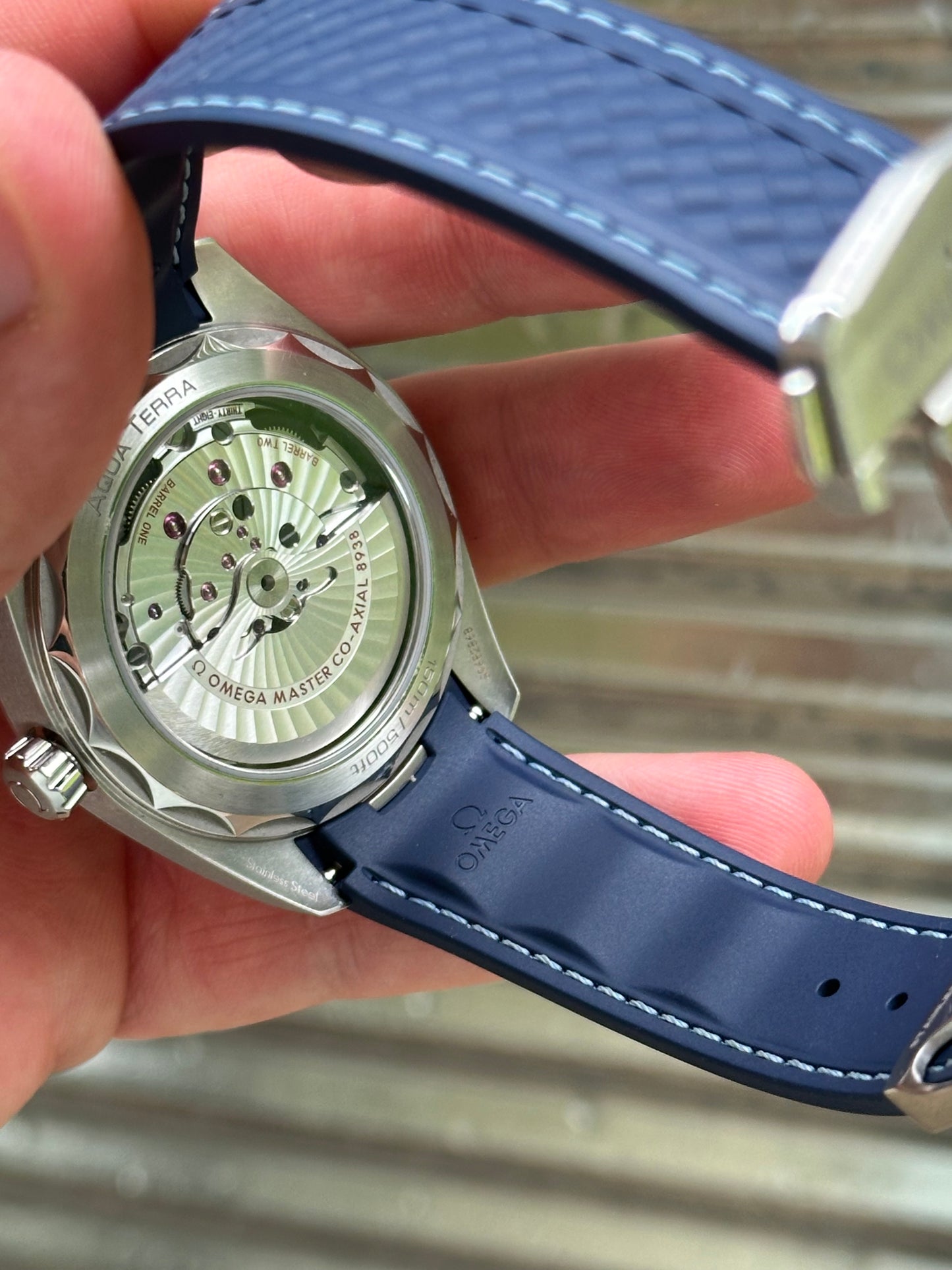 Omega Seamaster Aqua Terra World Timer 43mm Box & Papers (Cards)