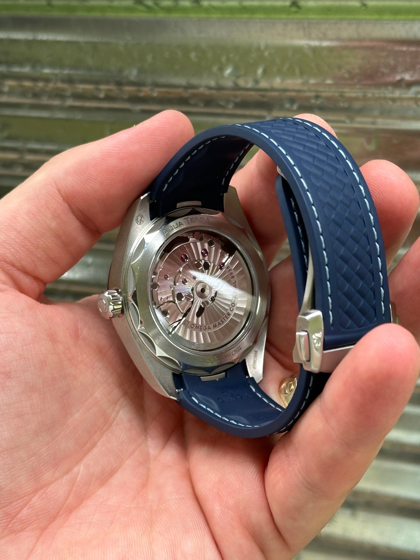 Omega Seamaster Aqua Terra World Timer 43mm Box & Papers (Cards)