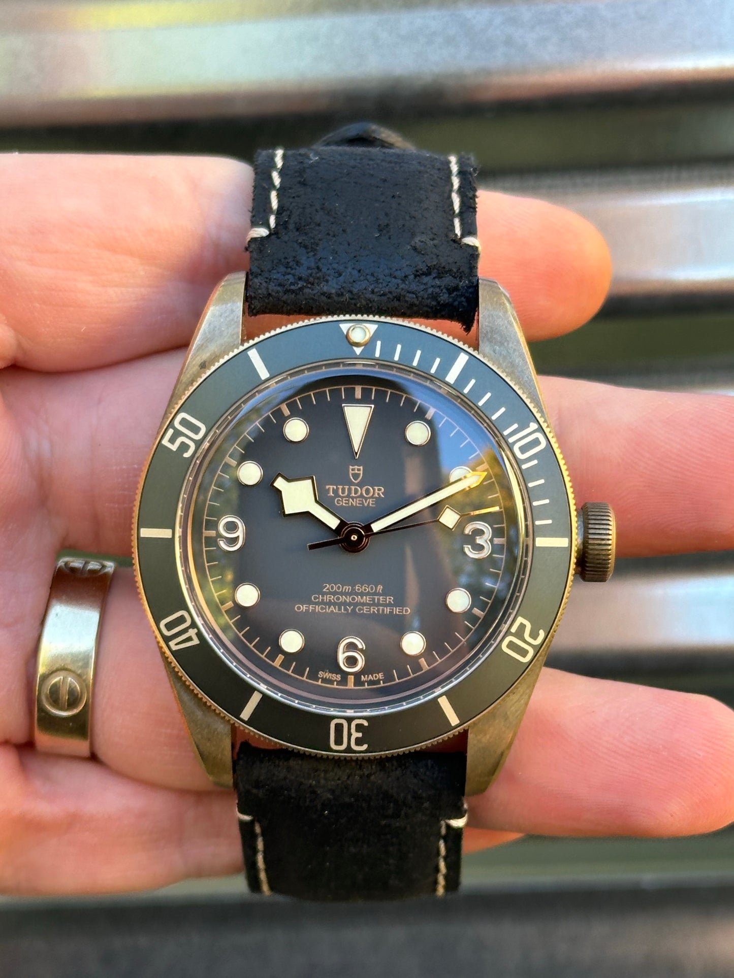 Tudor Black-Bay Bronze 43mm Ref.79250BA Box & Card