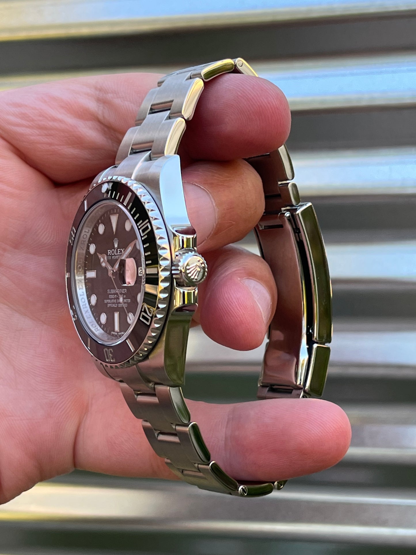 Rolex Submariner Date 40mm Ref.116610LN Watch w/Card & Rolex Service Card