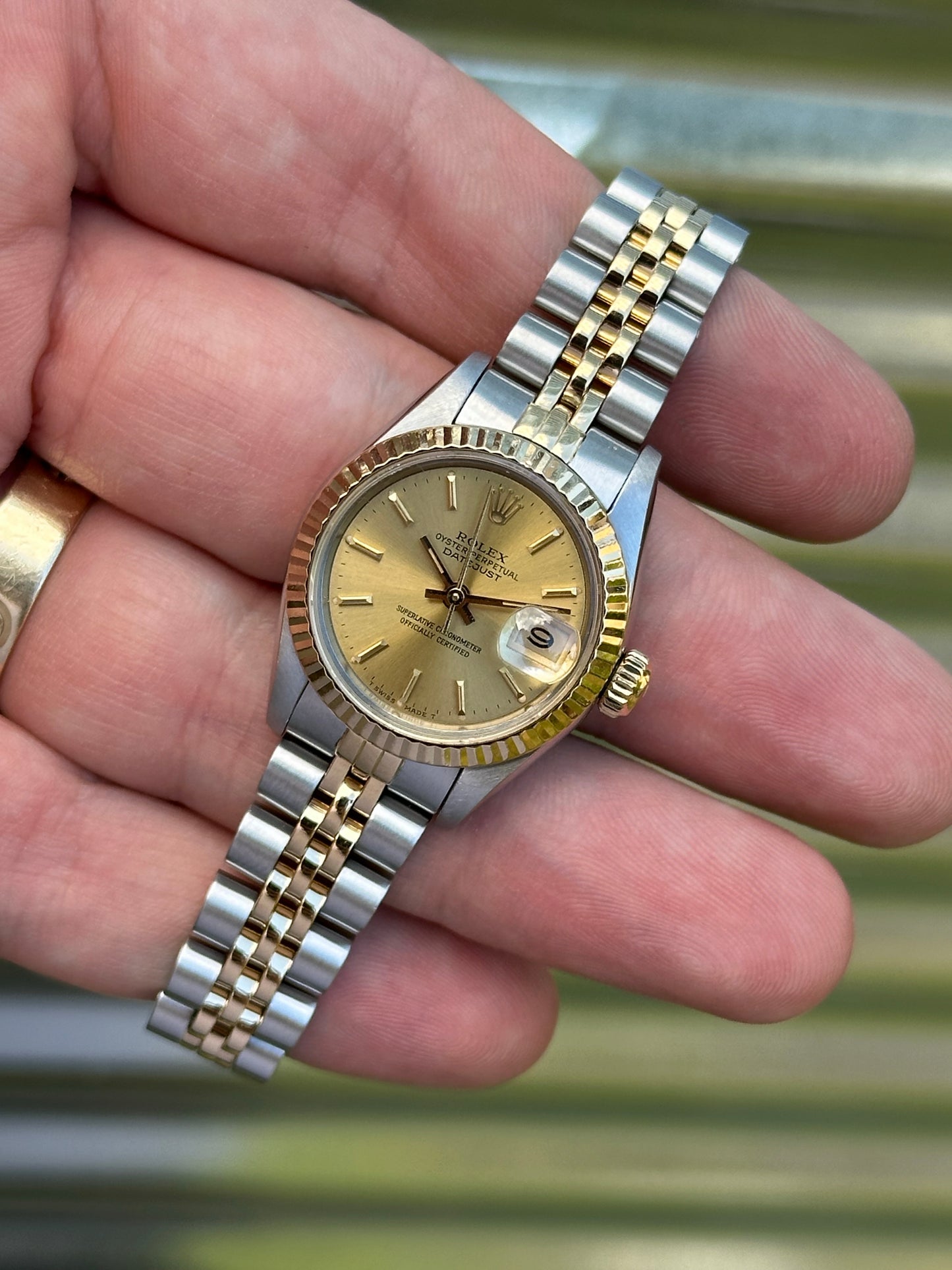 Rolex Ladies Datejust 26mm Ref.69173 Box & Papers