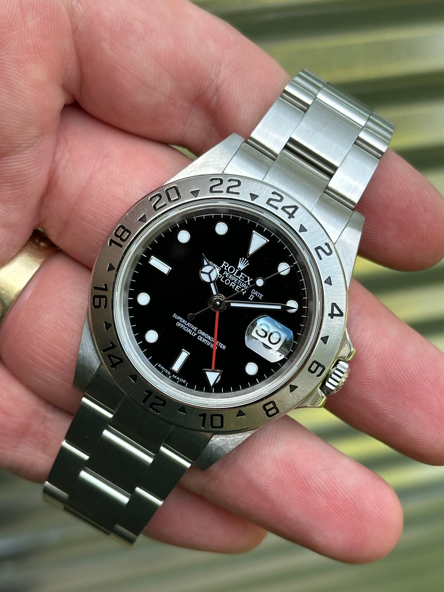 Rolex Explorer II 40mm Ref.16570 Box & Papers