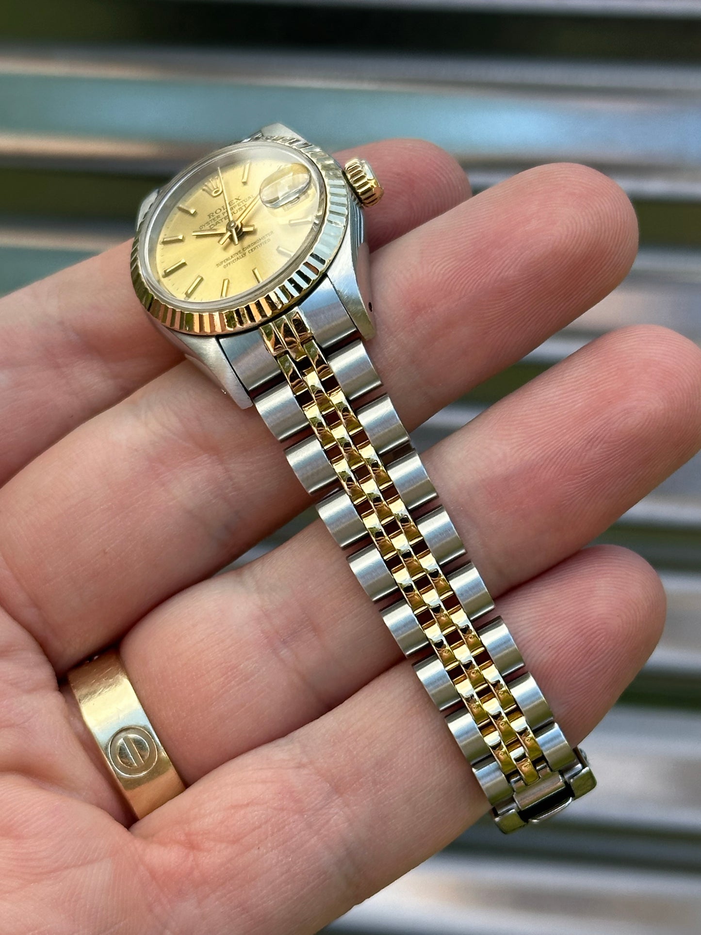 Rolex Ladies Datejust 26mm Ref.69173 Box & Papers