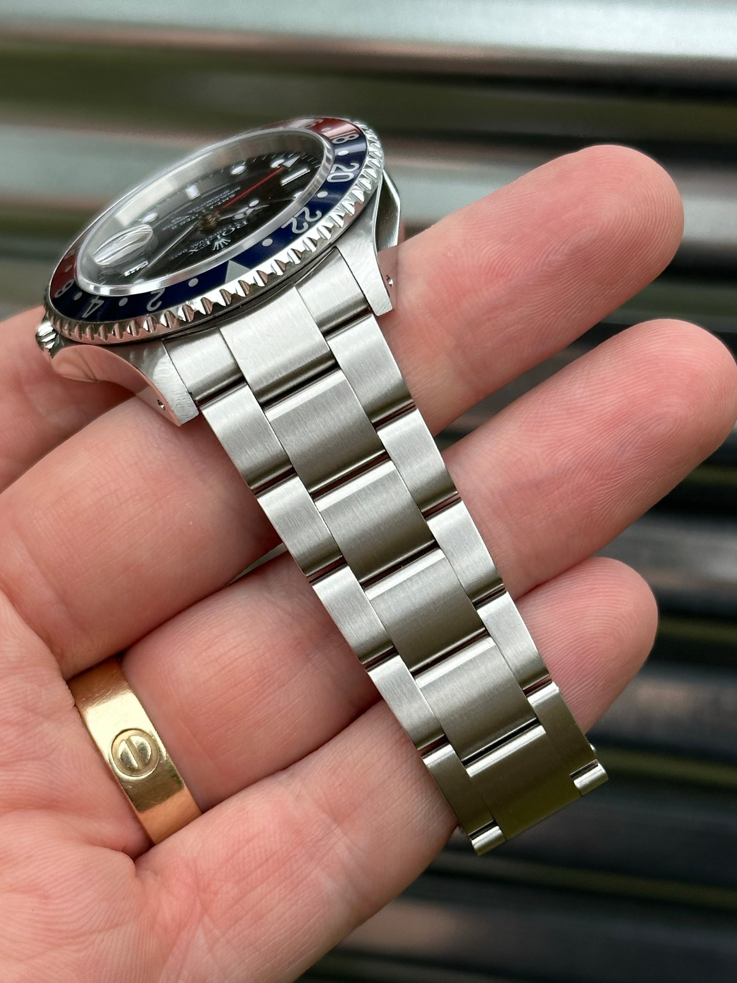 Rolex GMT Master II “Pepsi” 40mm Ref.16710 Box & Paper