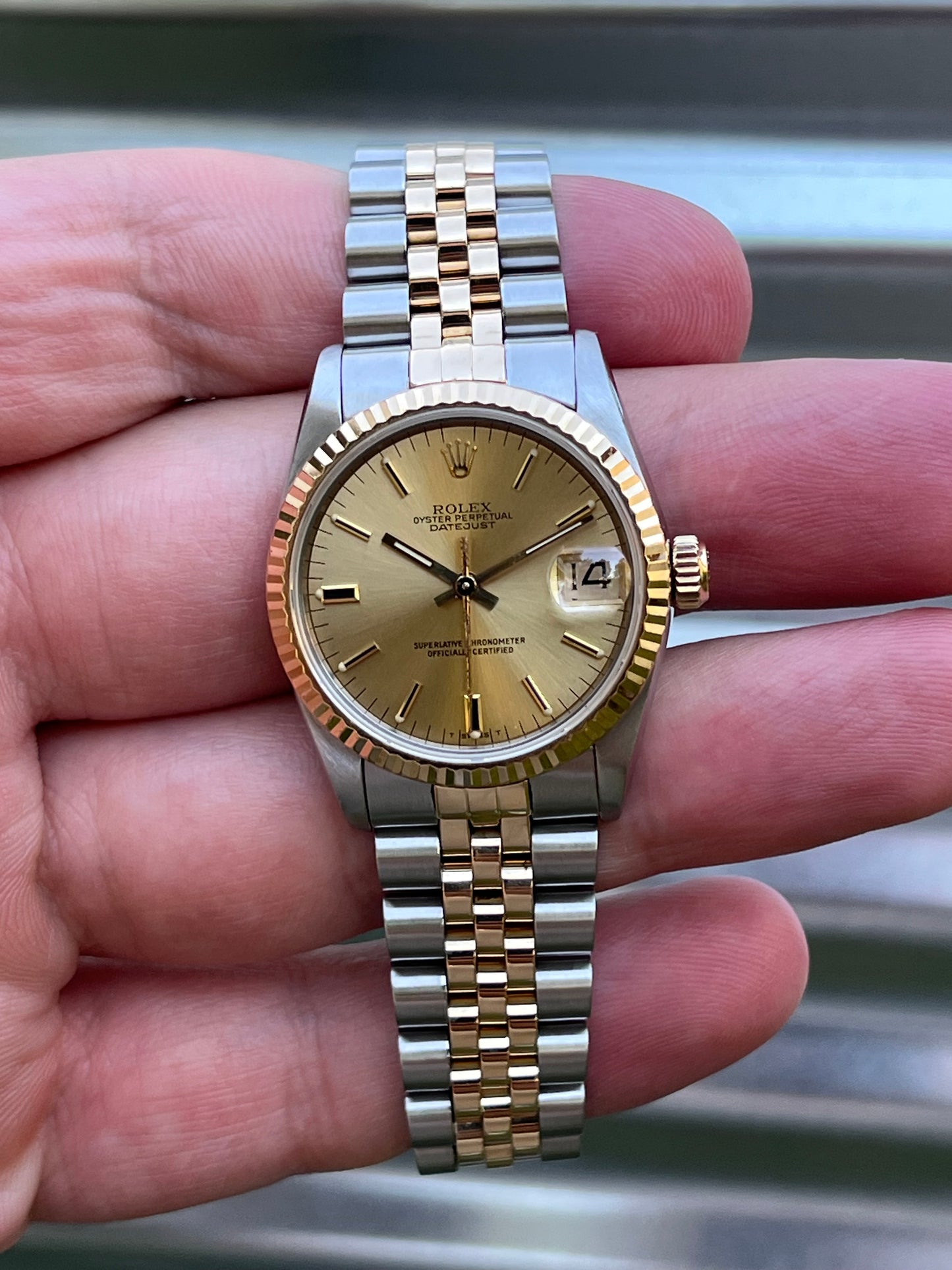 Rolex Ladies Datejust 31mm Ref.68273 Box & Papers