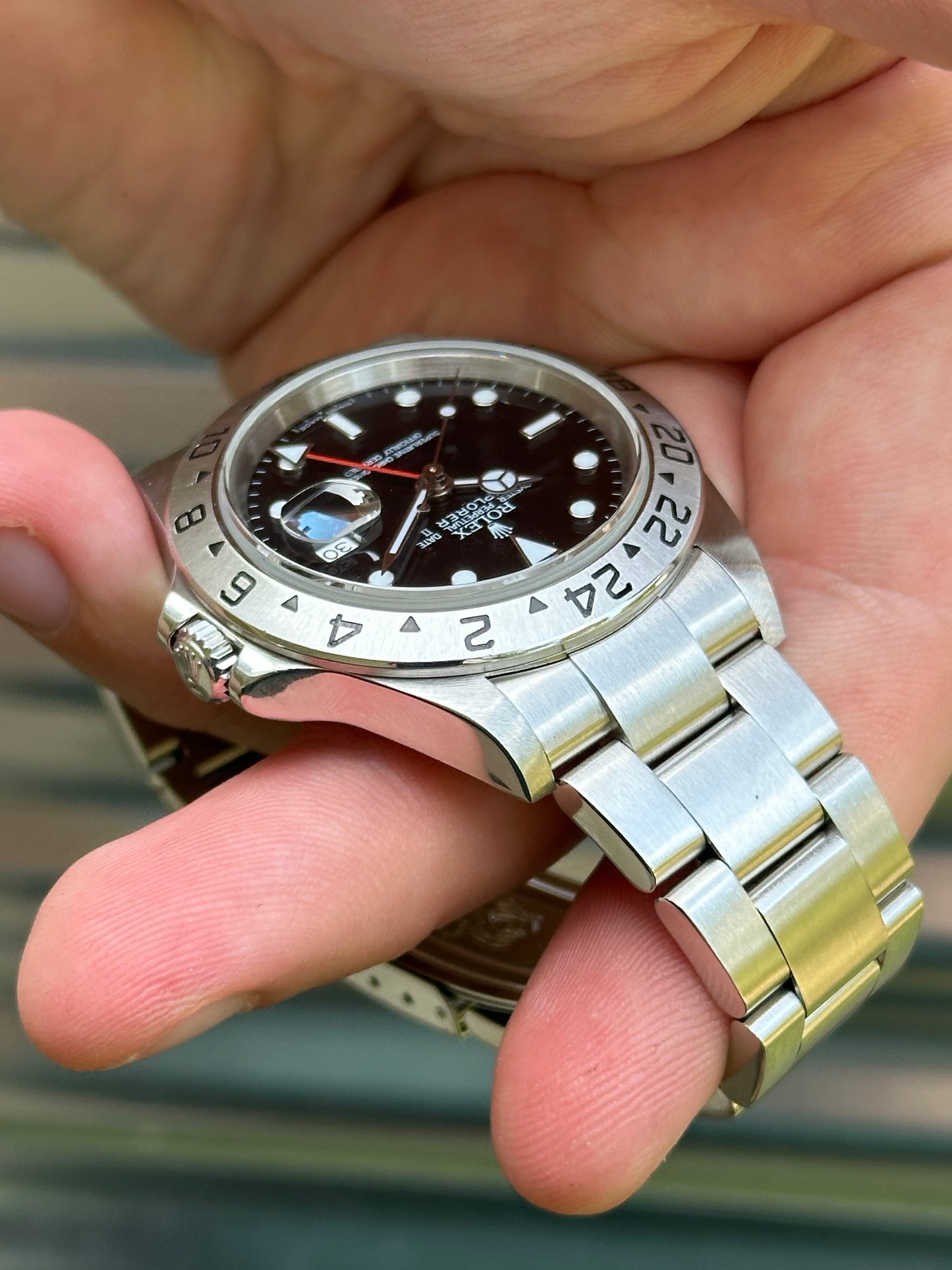 Rolex Explorer II 40mm Ref.16570 Box & Papers