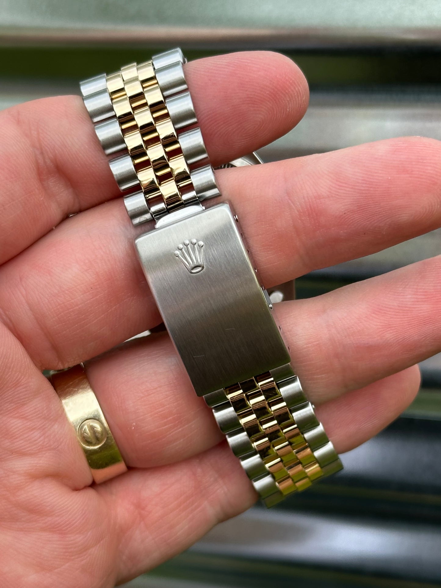 Rolex Datejust 36mm Ref.16233 “Champagne Dial” Box & Papers